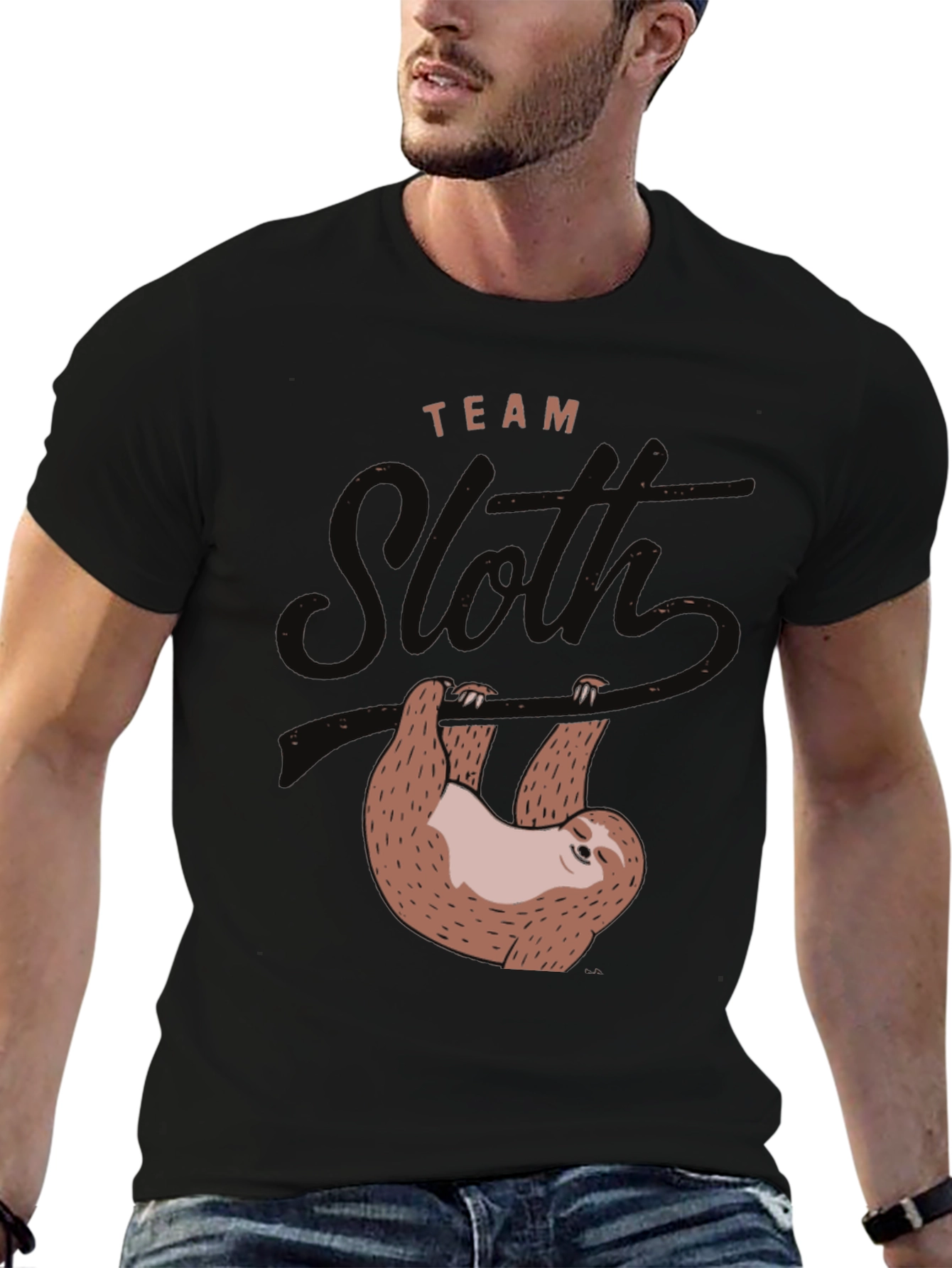 Team Sloth Graphic Tee - Lazy Days Apparel