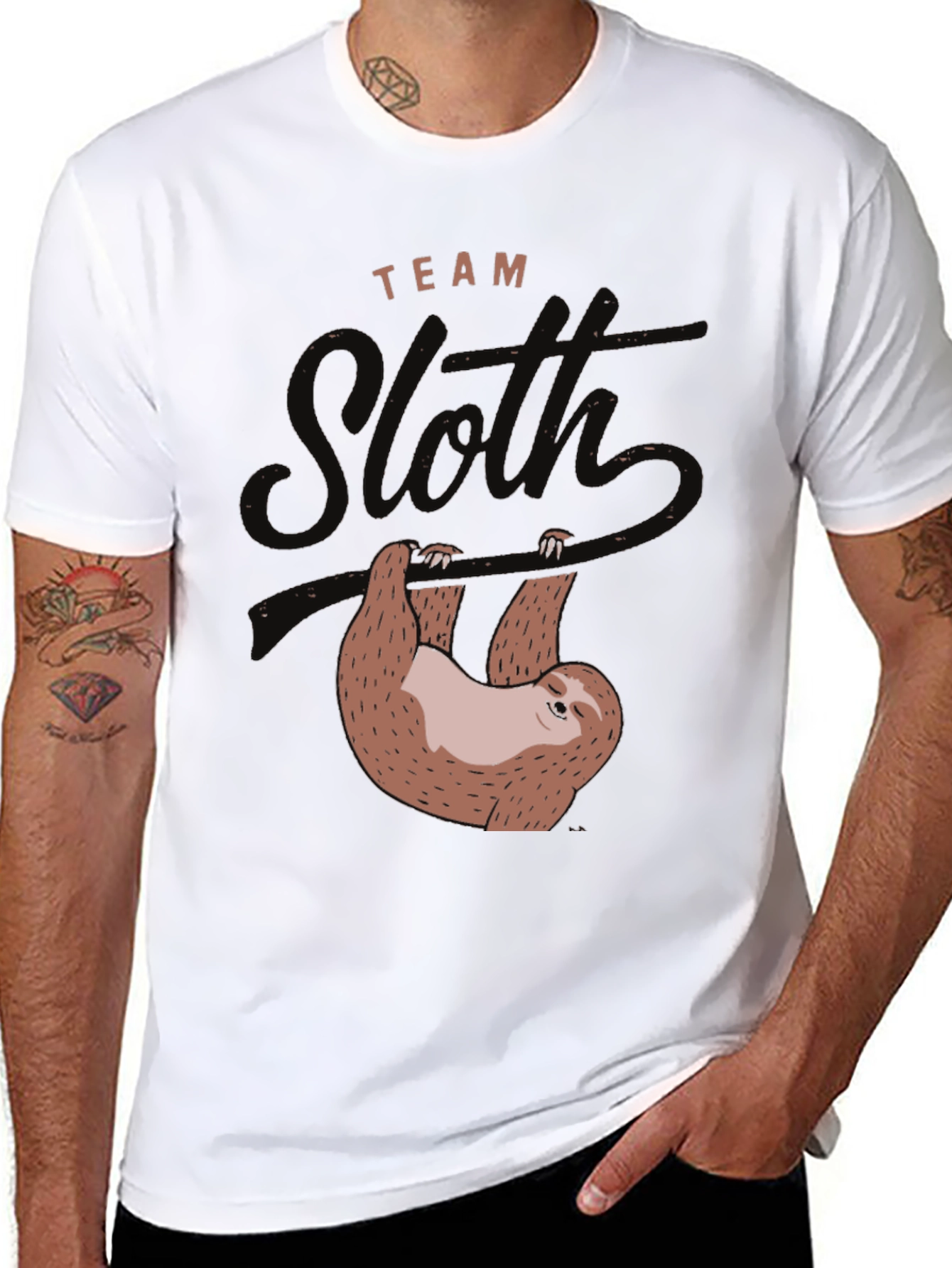 Team Sloth Graphic Tee - Lazy Days Apparel