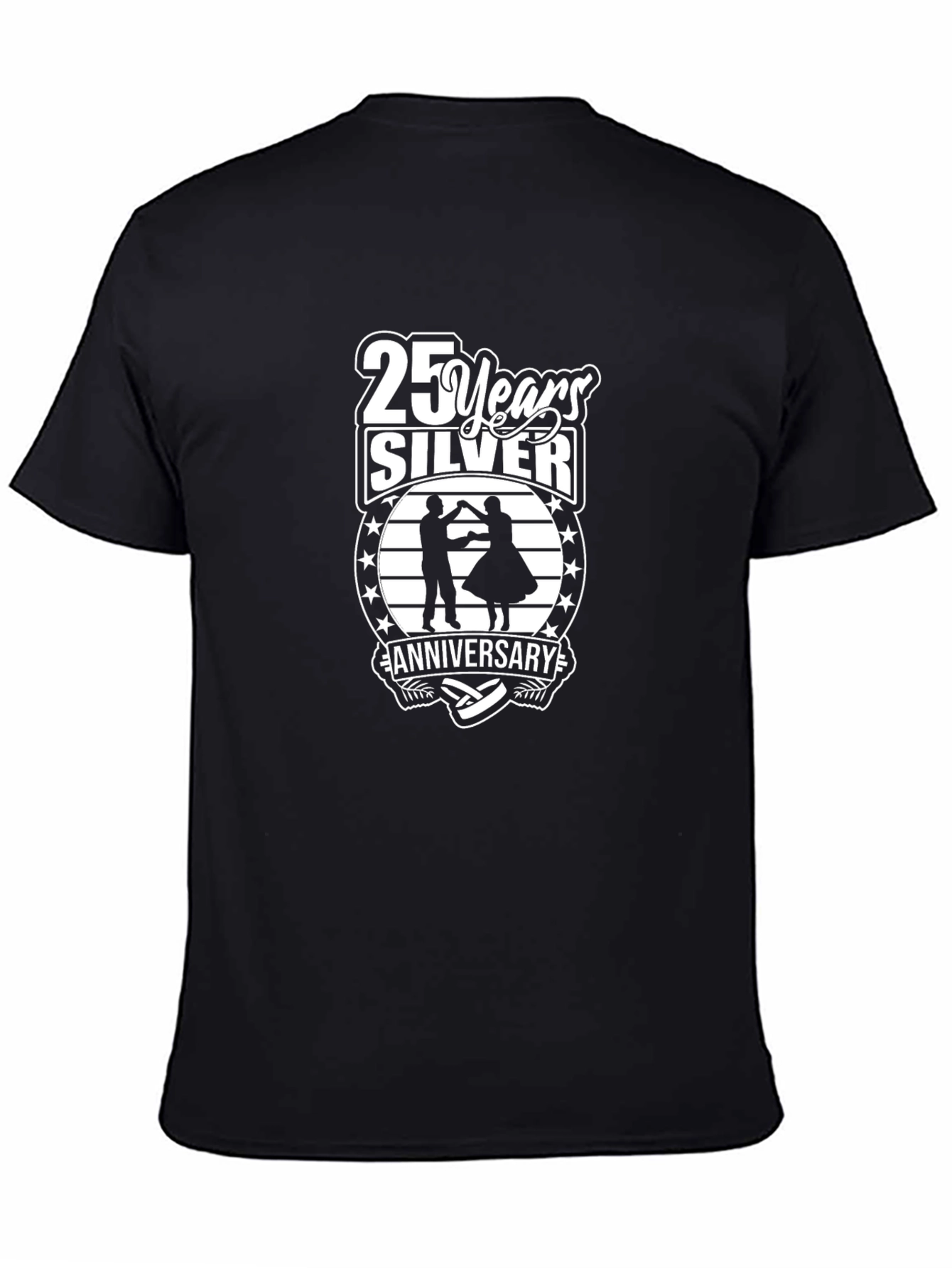 25th Anniversary T-Shirt - Silver Celebration