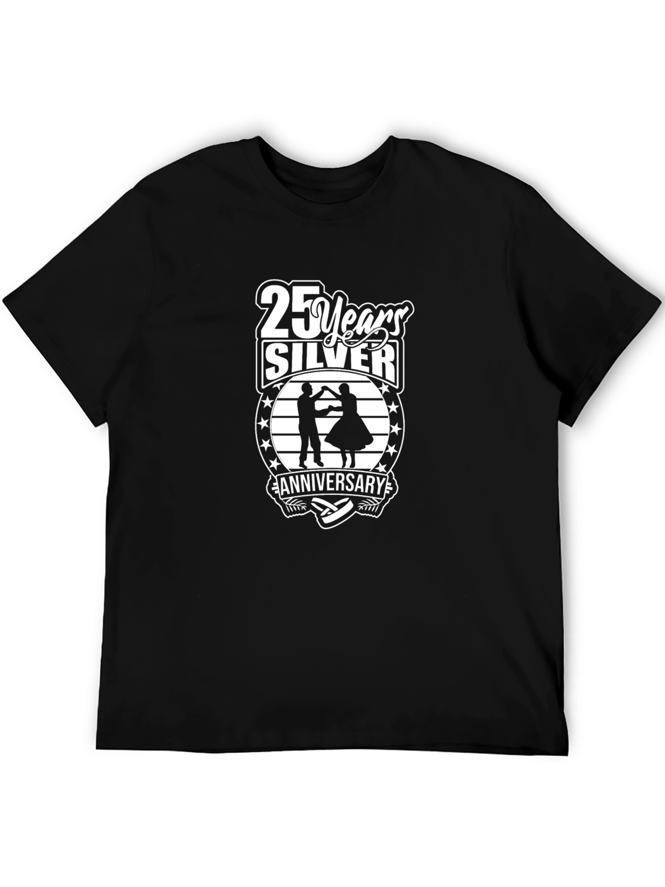 25th Anniversary T-Shirt - Silver Celebration