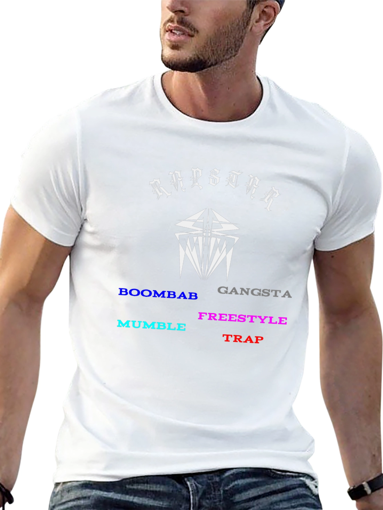 Rapstar T-Shirt Music Style Tee
