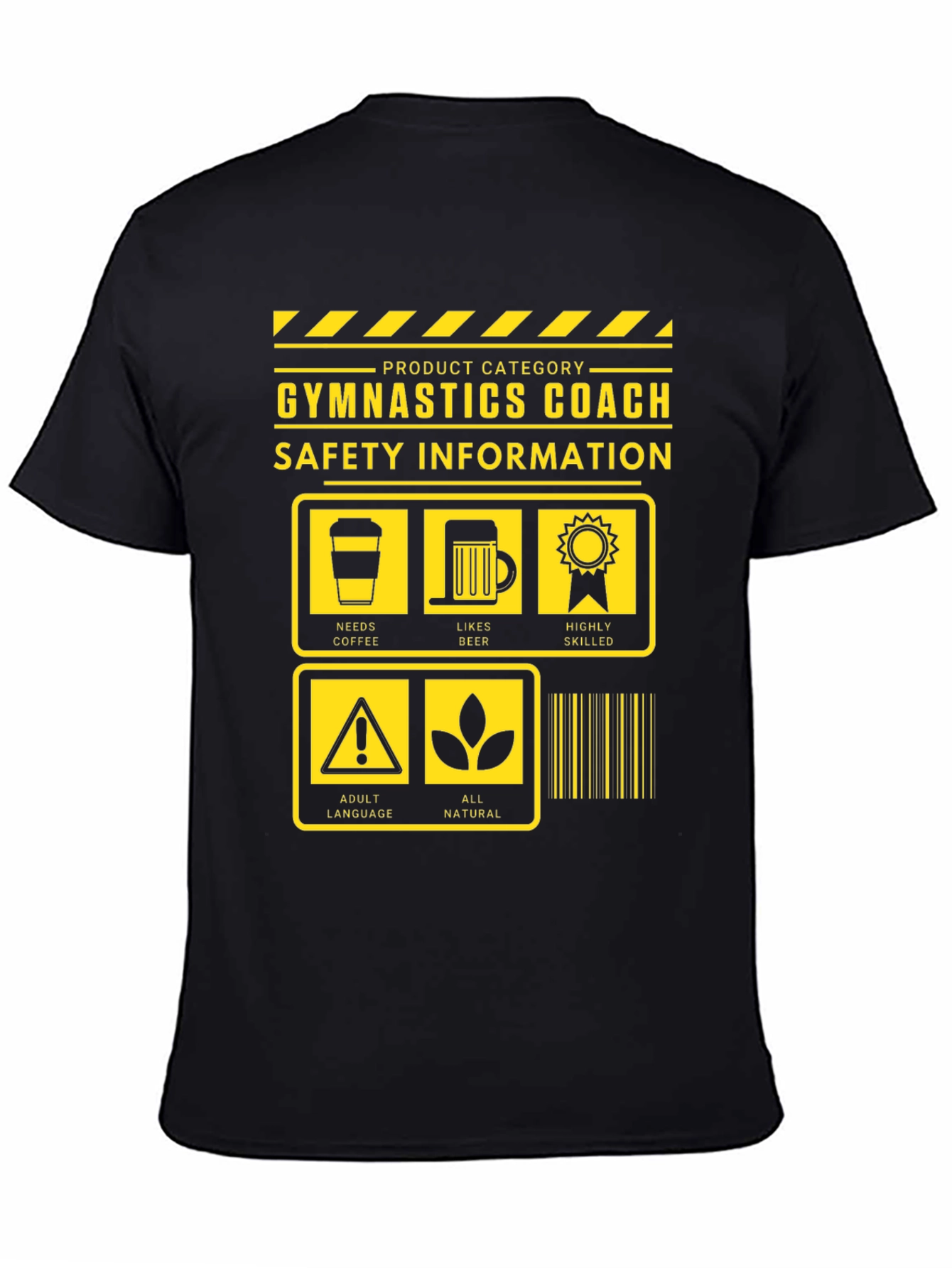 Gymnastics Coach Safety Information T-Shirt