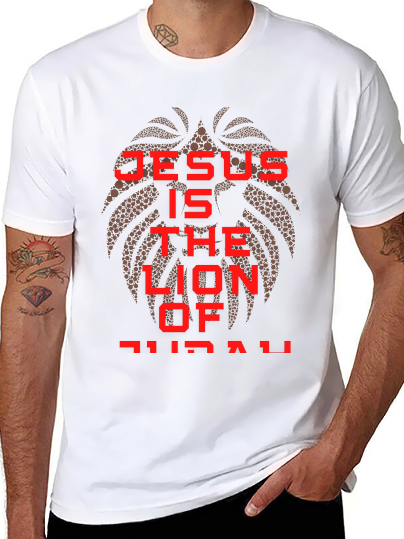 Jesus Lion of Judah Graphic T-Shirt
