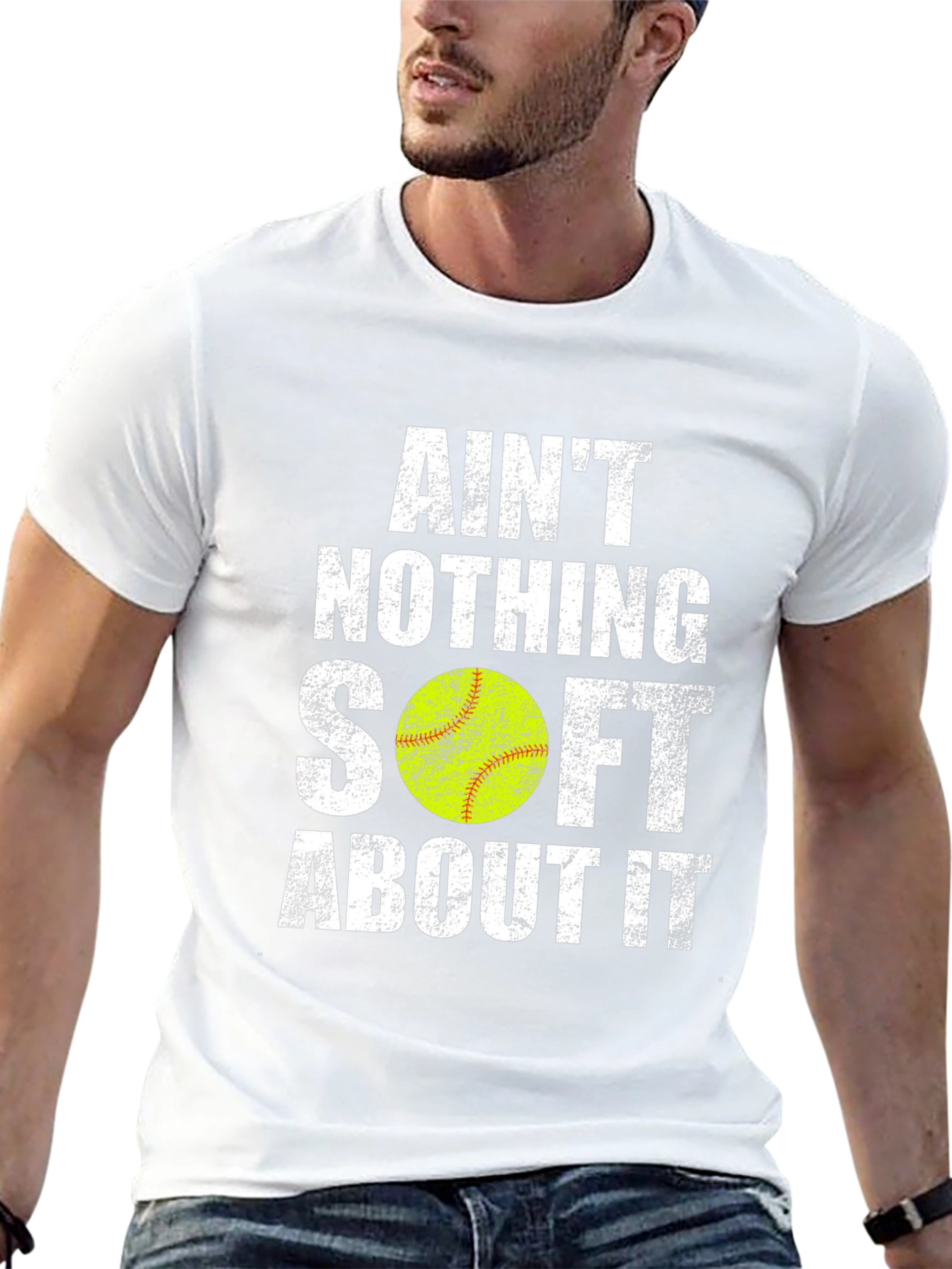 Aint Nothing Soft T-Shirt - Softball Tee