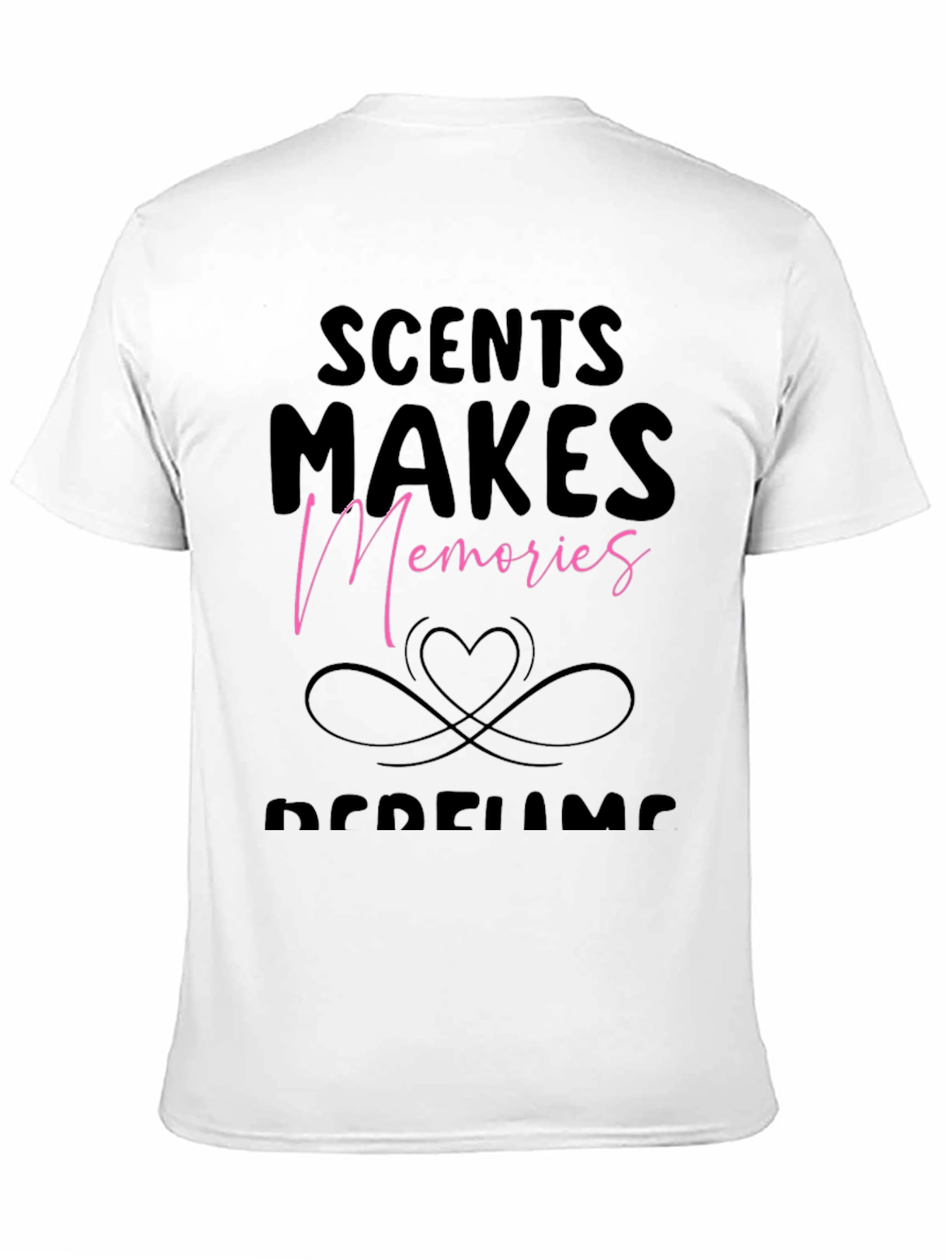 Scents Make Memories Black Graphic T-Shirt