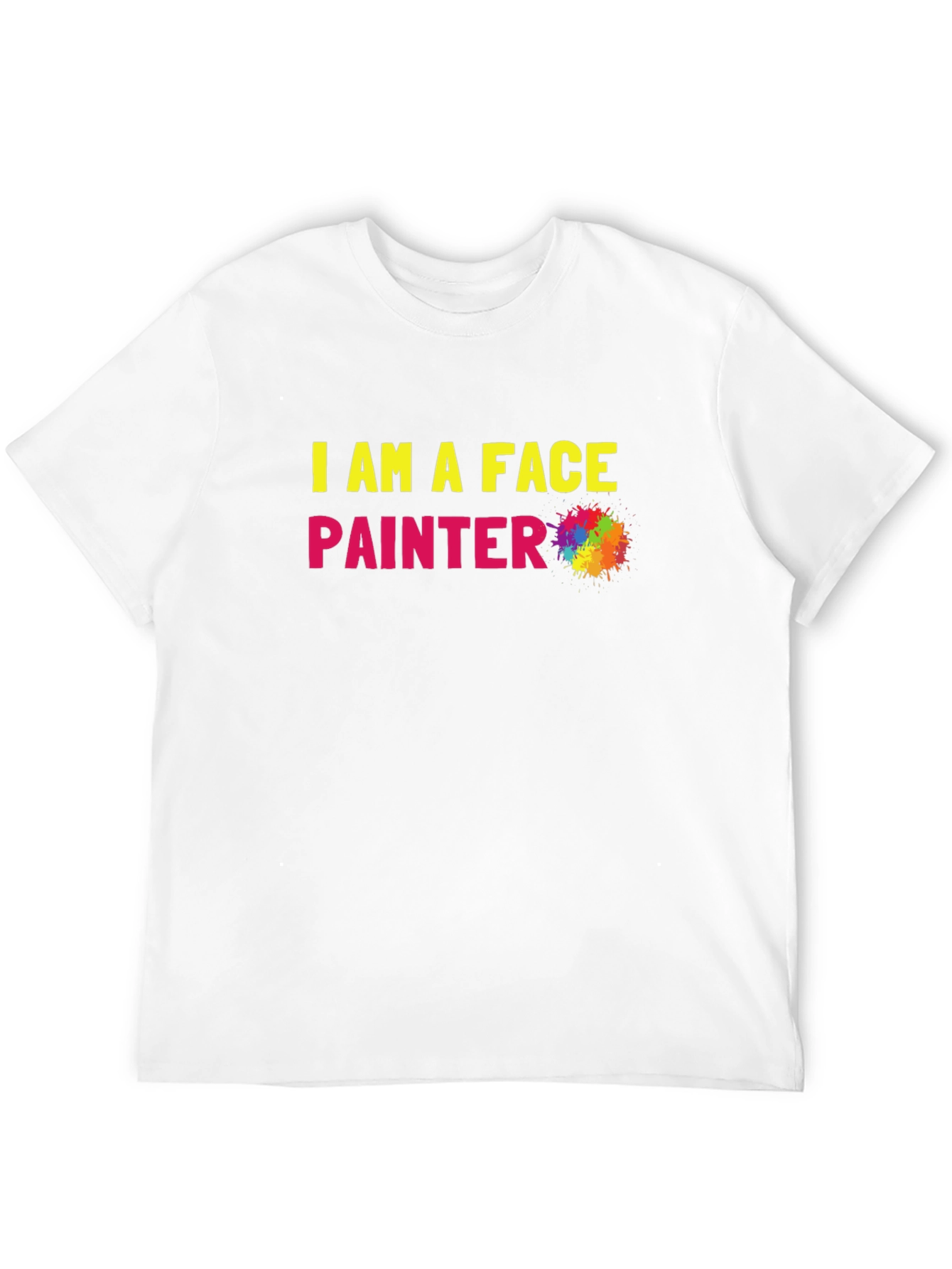I Am A Face Painter Black T-Shirt