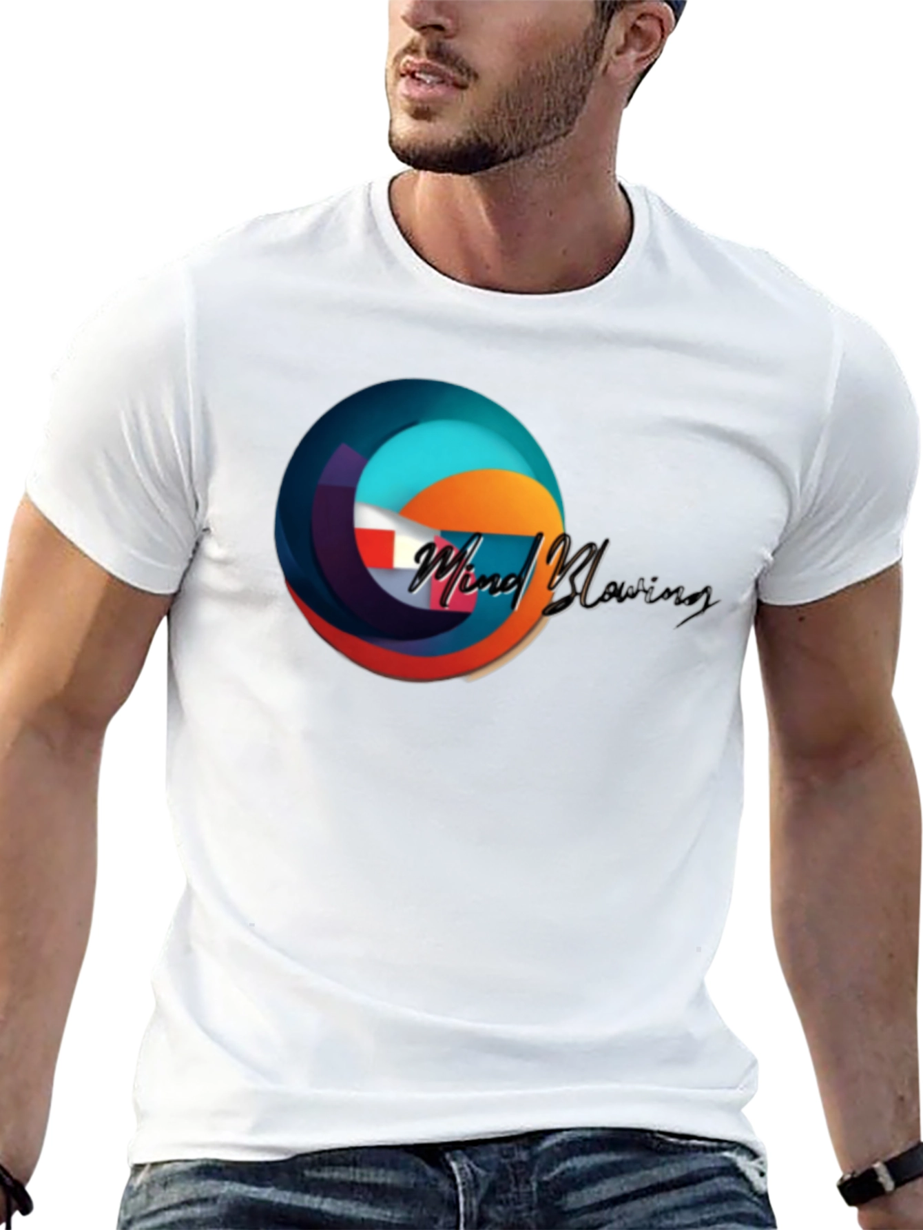 Mind Blowing Graphic T-Shirt - Stylish Design