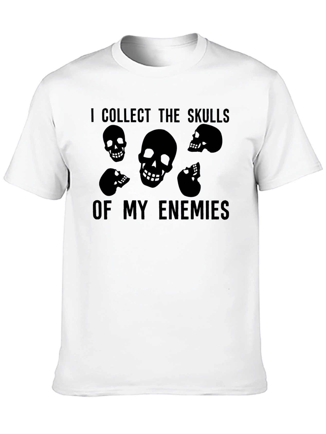 Skull Collector T-Shirt - Black Graphic Tee