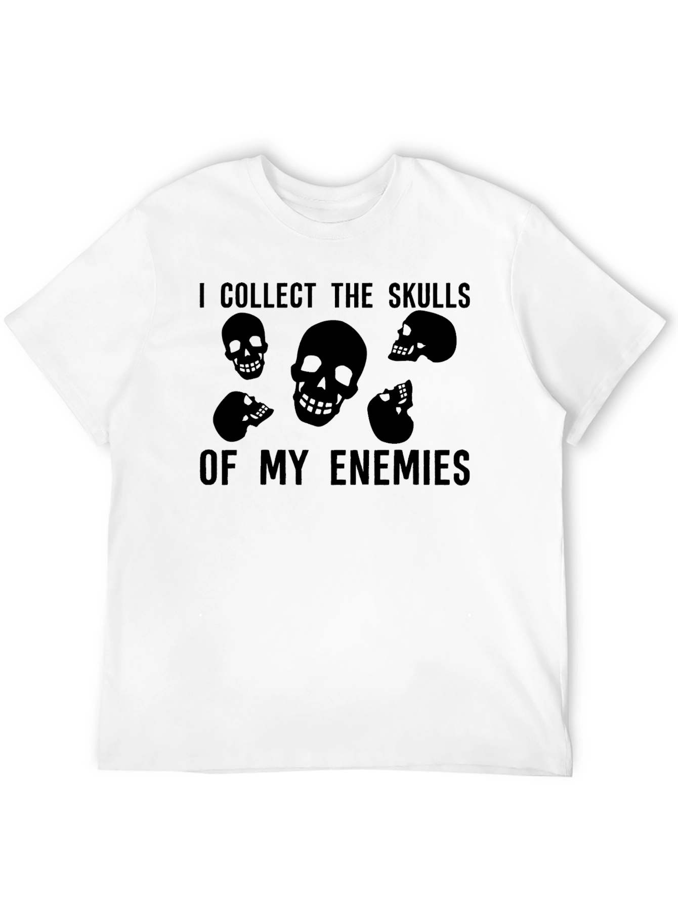 Skull Collector T-Shirt - Black Graphic Tee