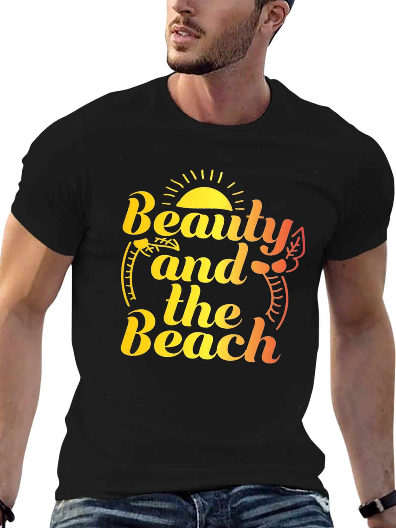 Beauty and the Beach Graphic Tee