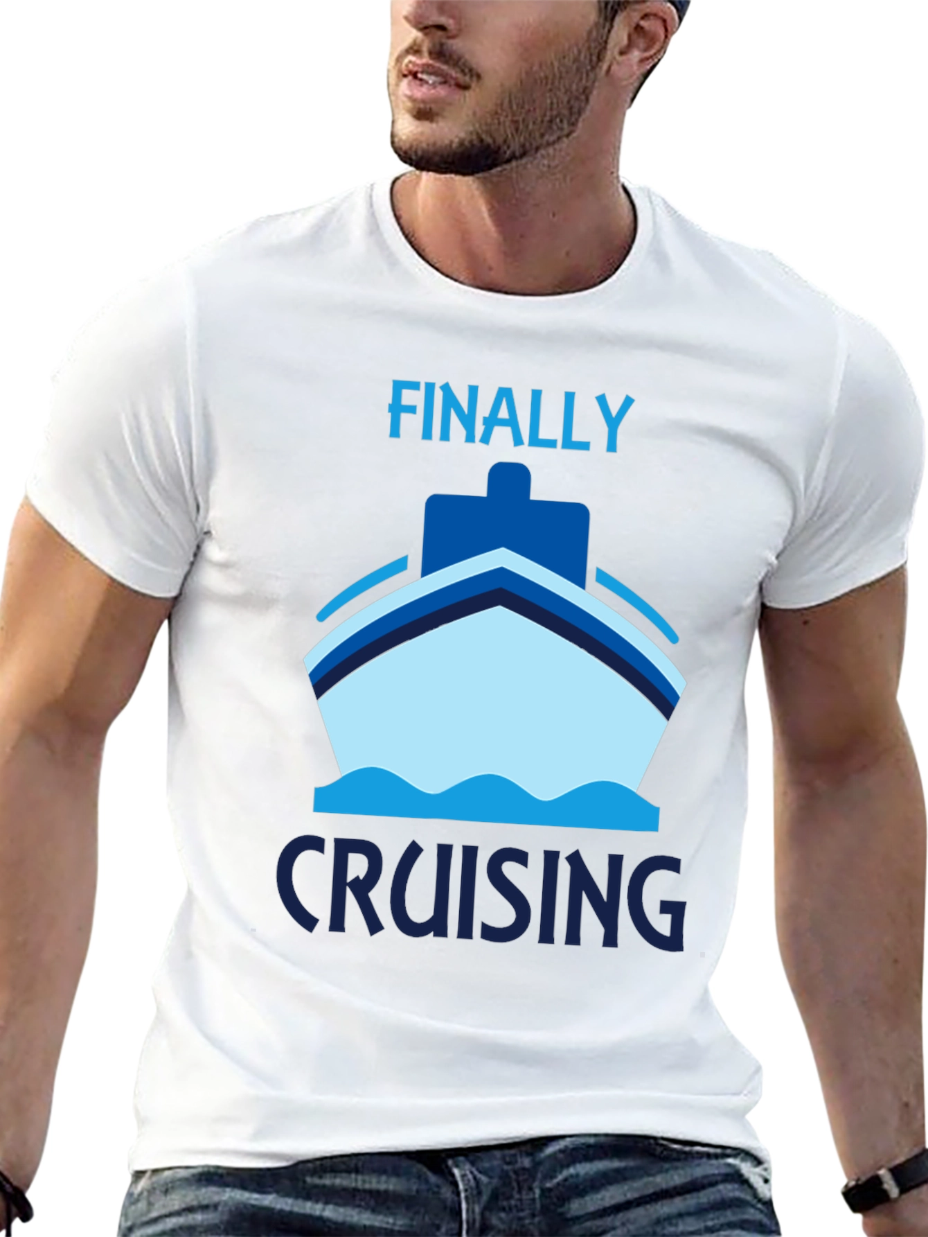 Finally Cruising T-Shirt - Cruise Vacation Apparel