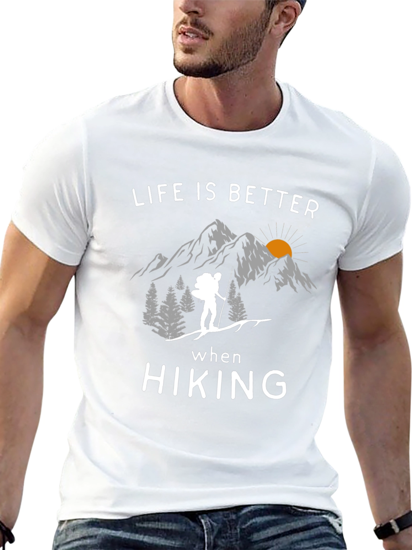 Life Is Better When Hiking Graphic Tee