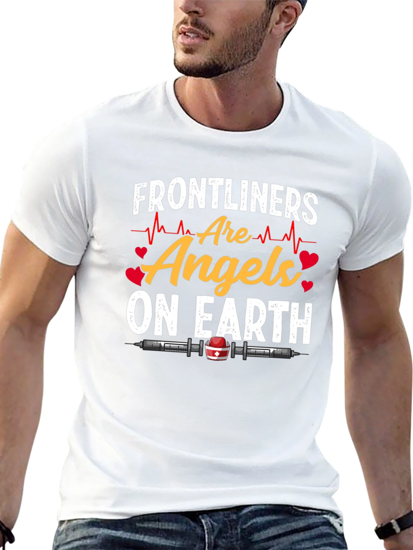 Frontliners Are Angels On Earth T-Shirt