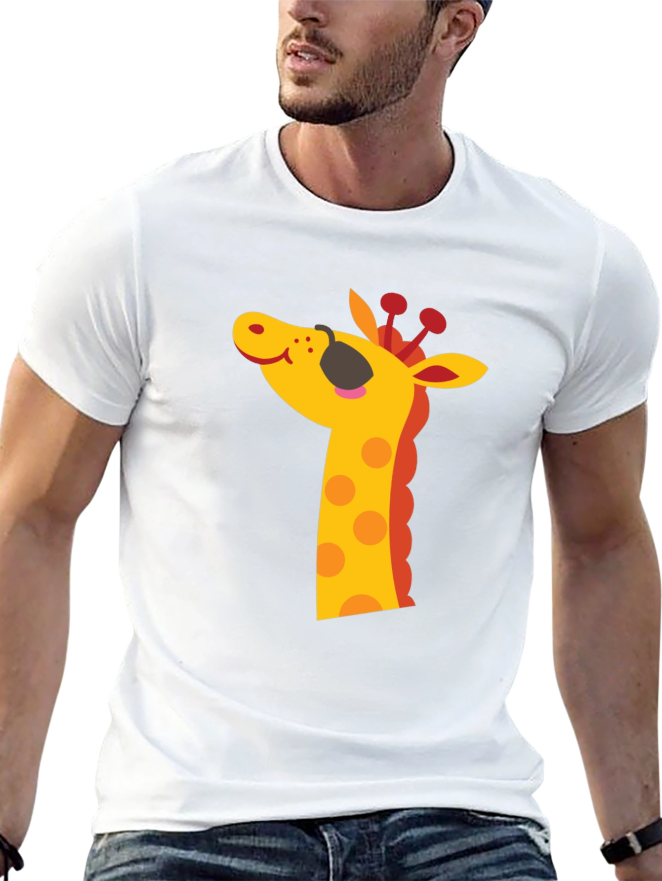 Black Giraffe T-Shirt