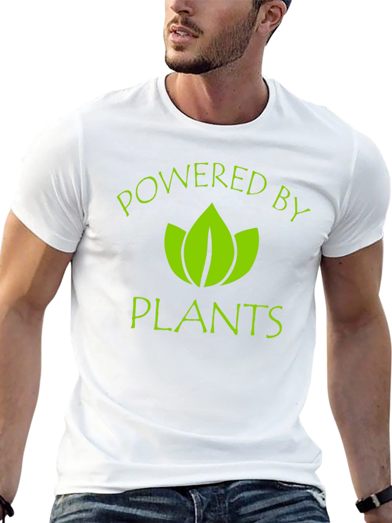 Powered By Plants Graphic T-Shirt