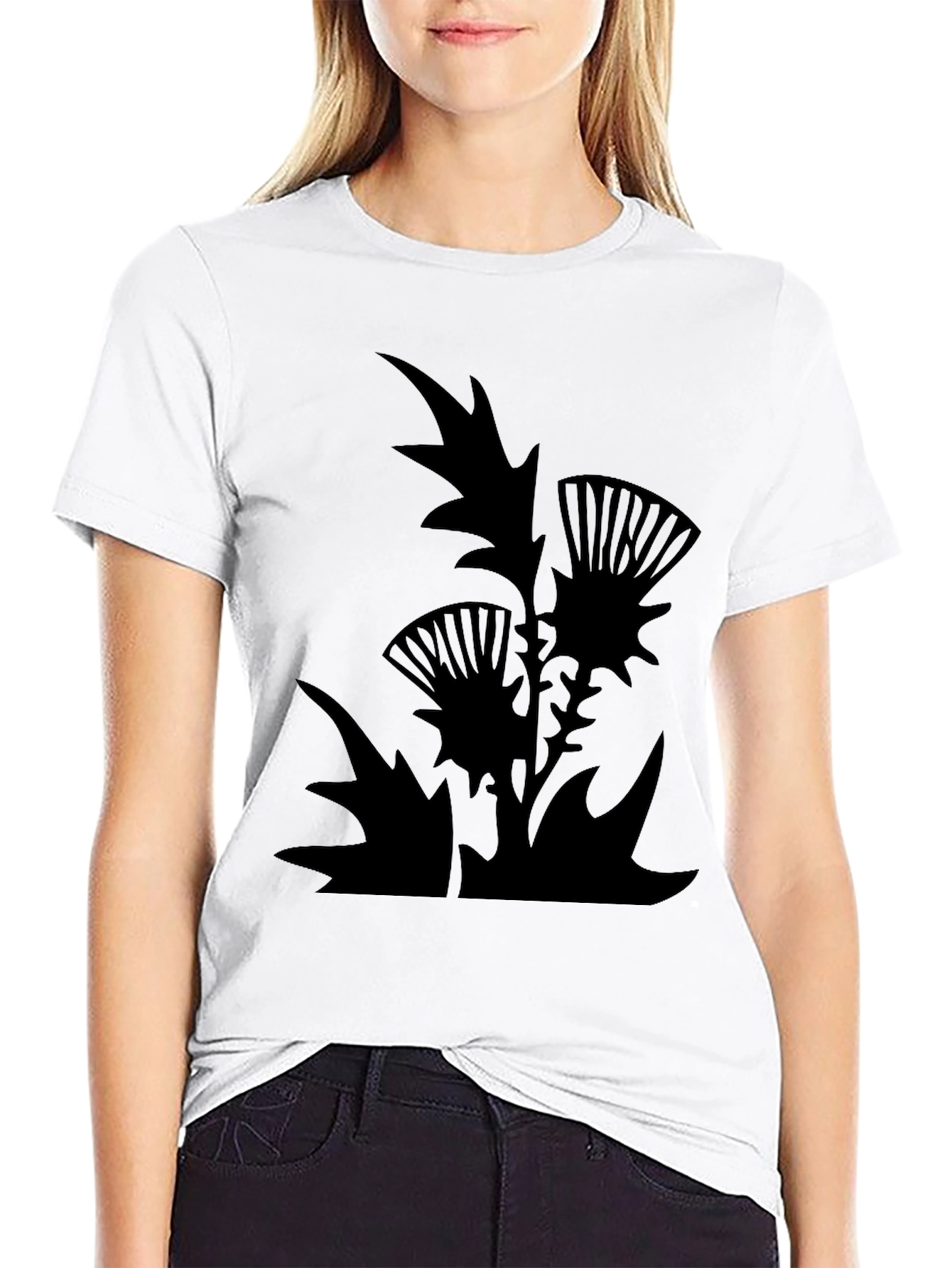 Thistle Graphic Tee - Mens Black T-Shirt