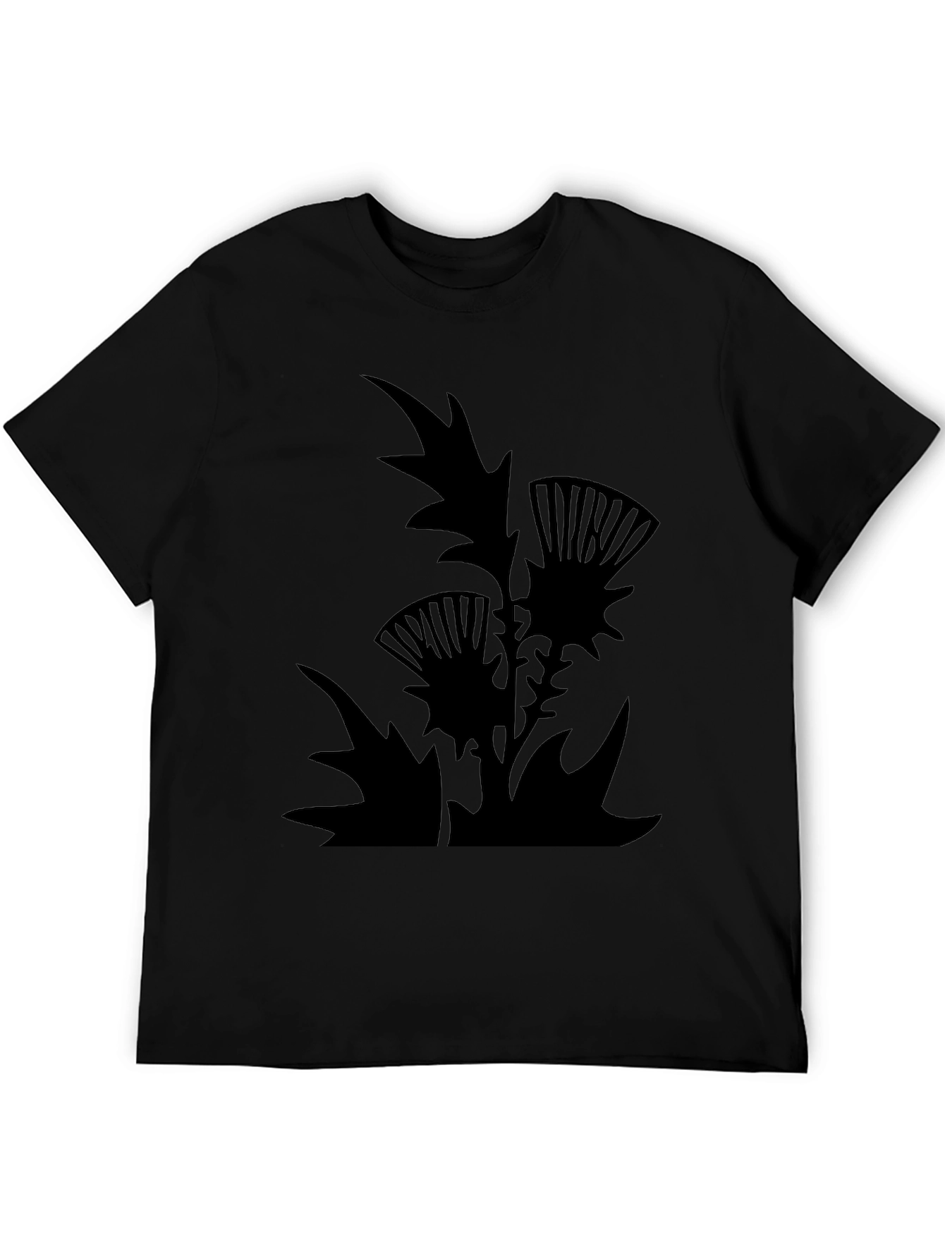 Thistle Graphic Tee - Mens Black T-Shirt