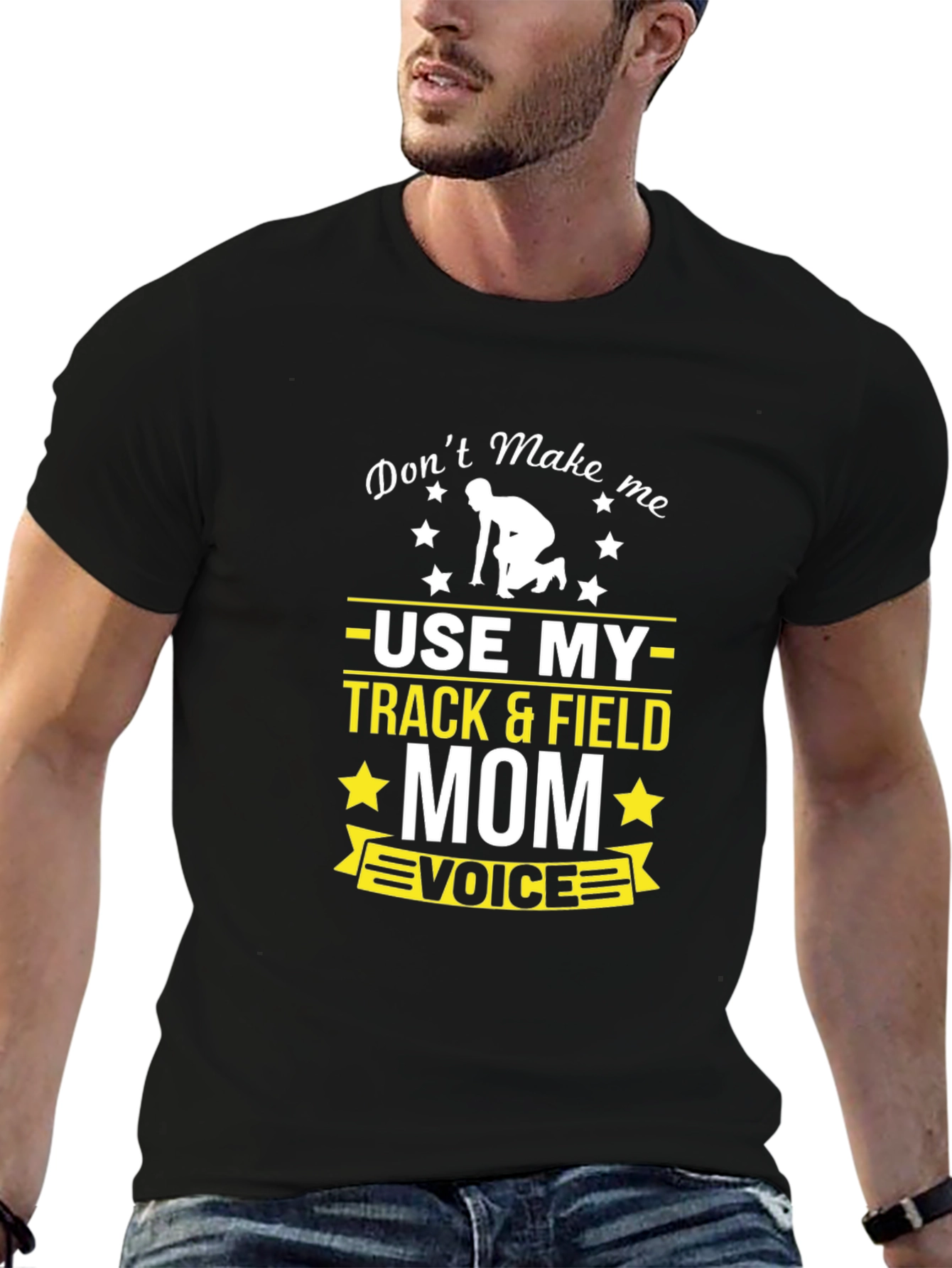 Track & Field Mom Voice Graphic Tee