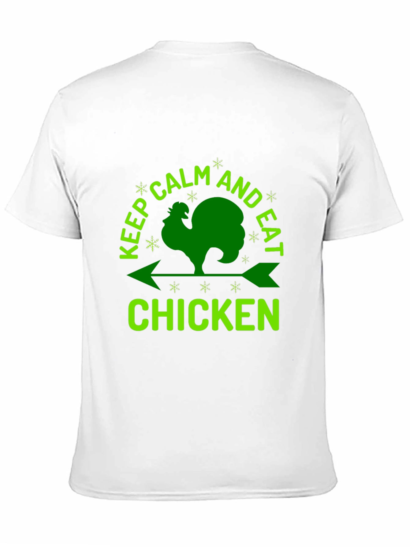 Keep Calm & Eat Chicken Graphic Tee