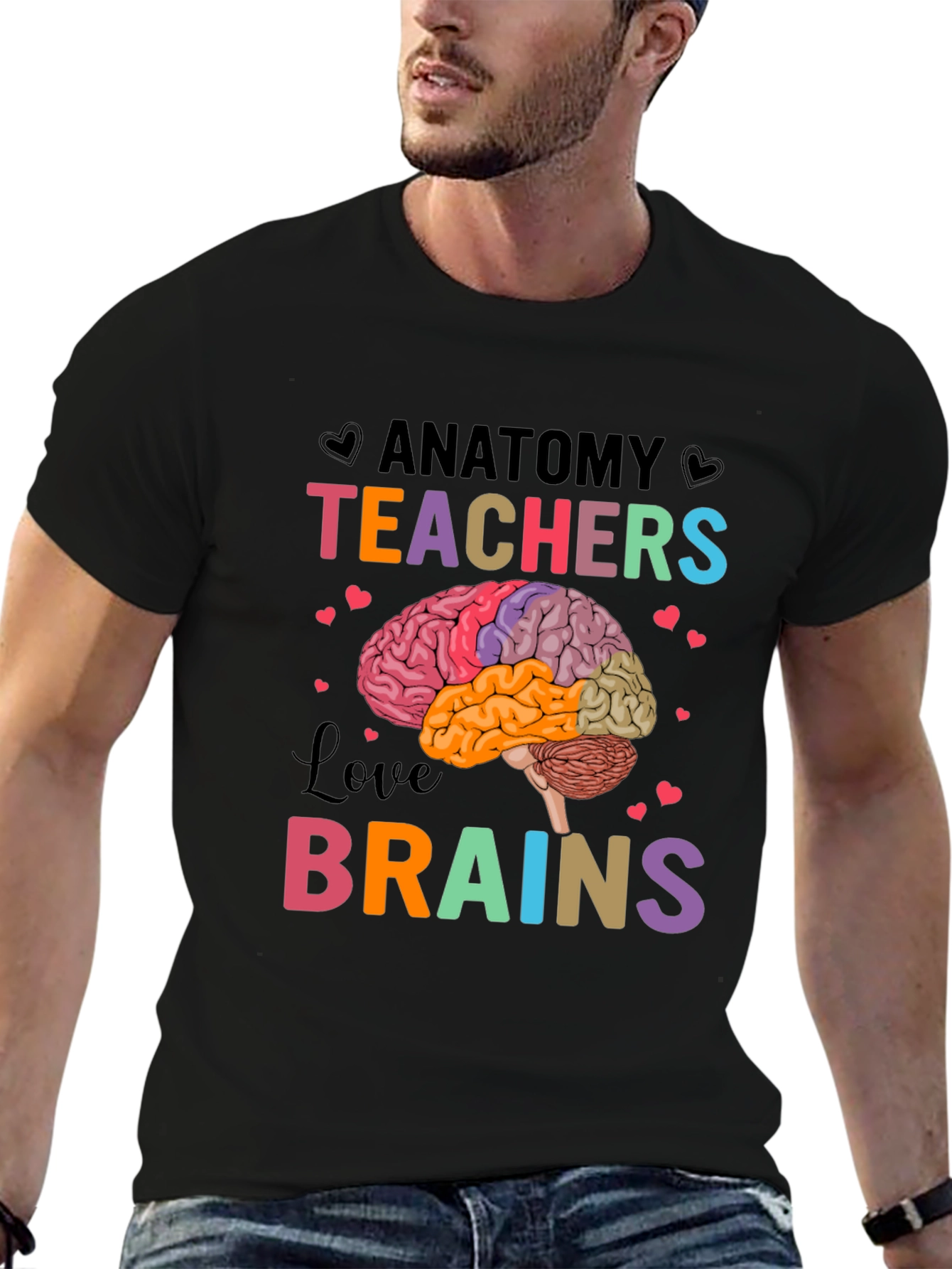 Anatomy Teachers Love Brains T-Shirt