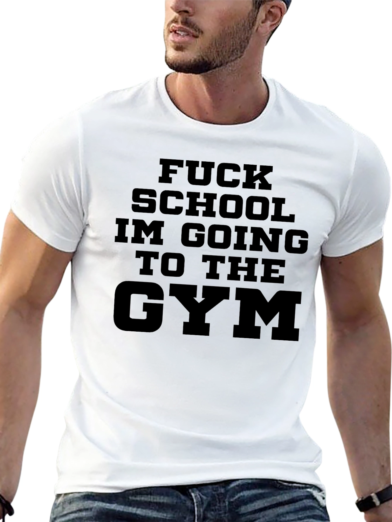 Gym-Bound Graphic Tee