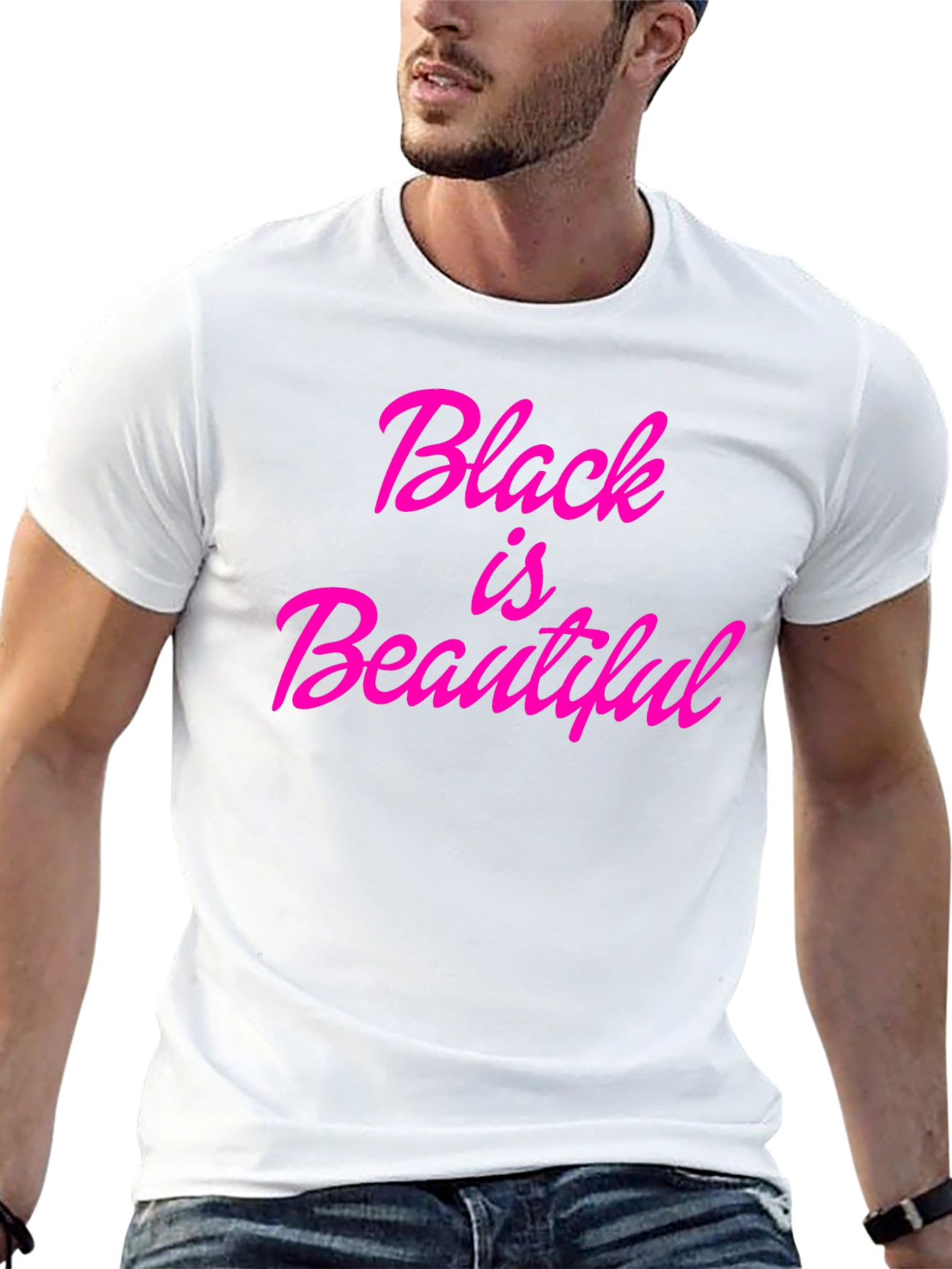 Black is Beautiful Graphic Tee - Stylish Empowerment T-Shirt