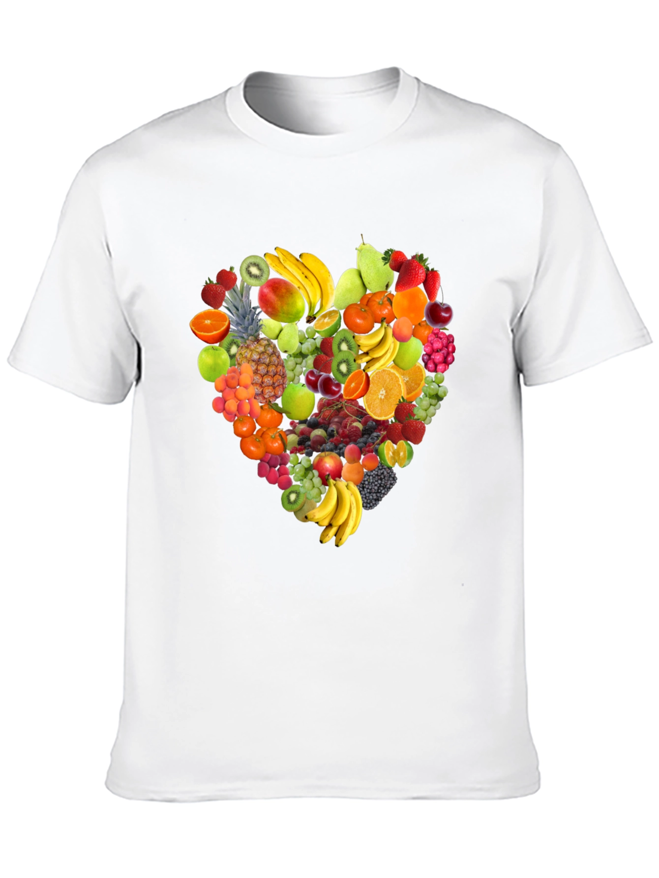 Fruit Heart T-Shirt - Stylish & Healthy
