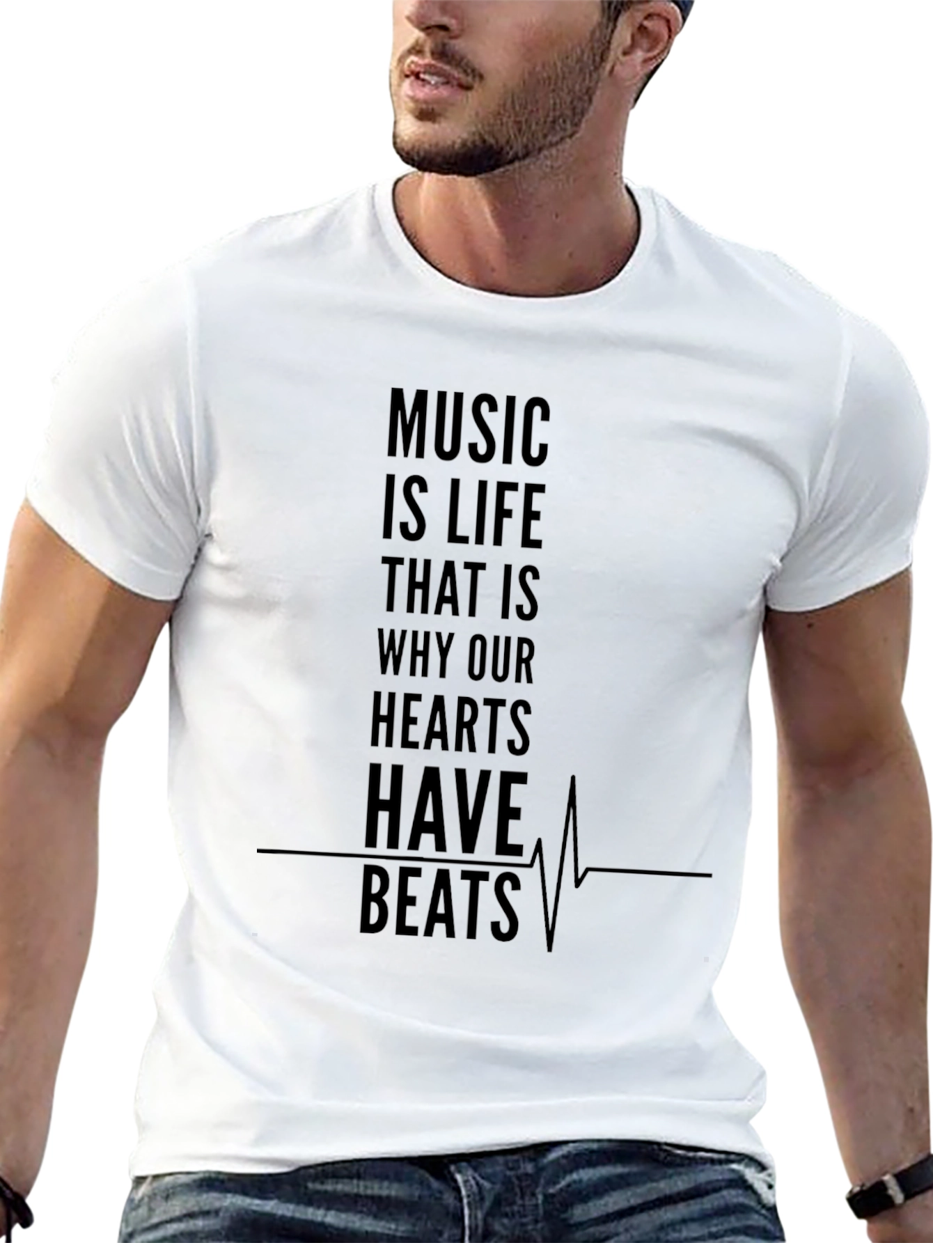 Music is Life T-Shirt - Graphic Tee