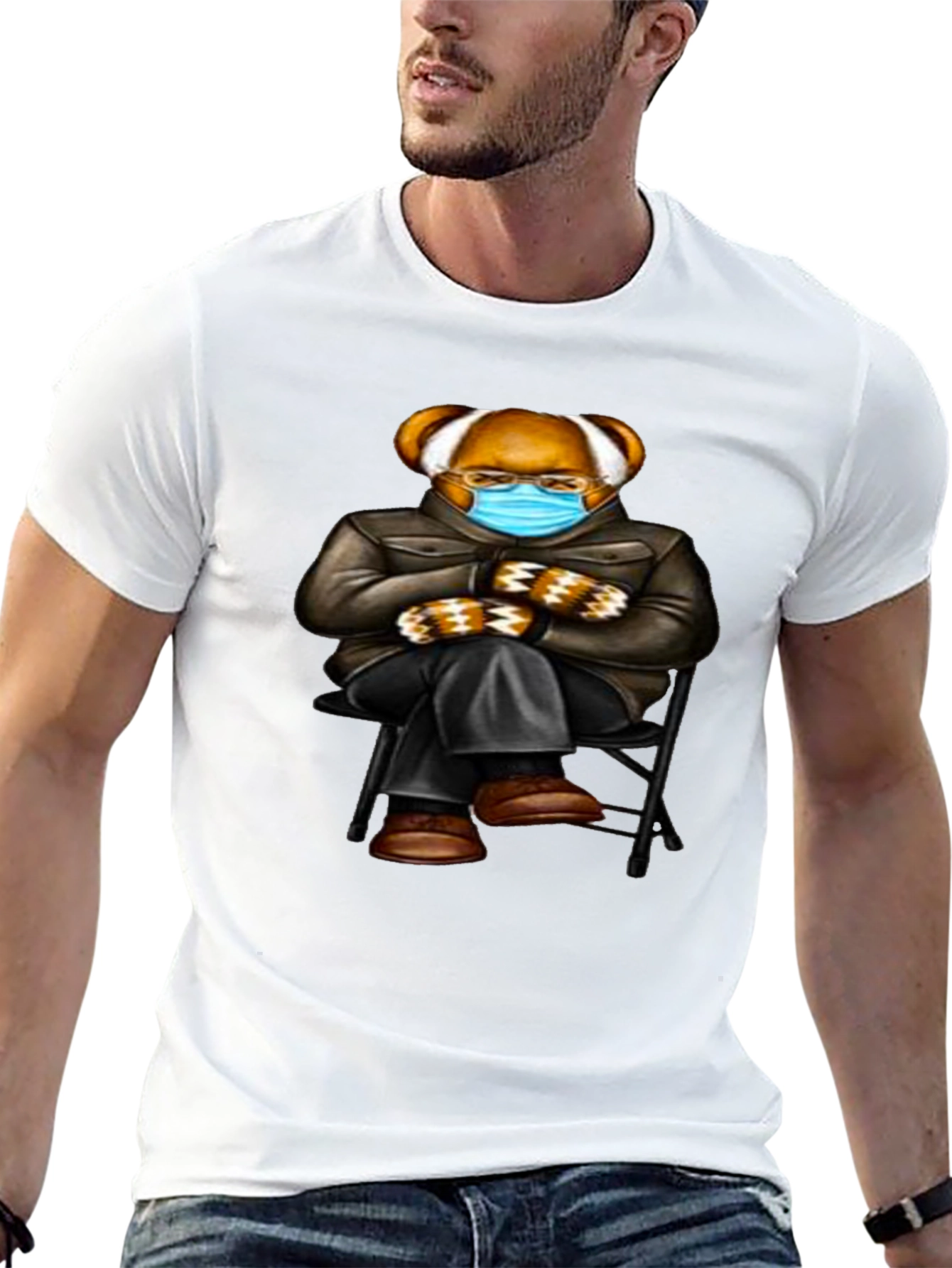 Bernie Bear Black T-Shirt