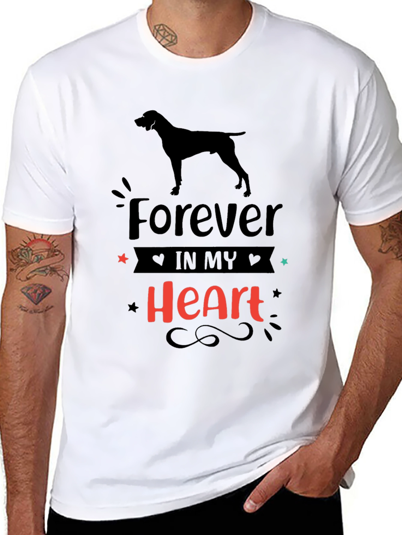 Forever In My Heart Dog T-Shirt