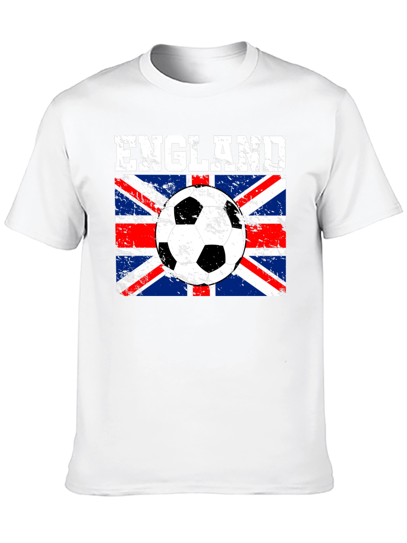 England Soccer Flag Graphic T-Shirt