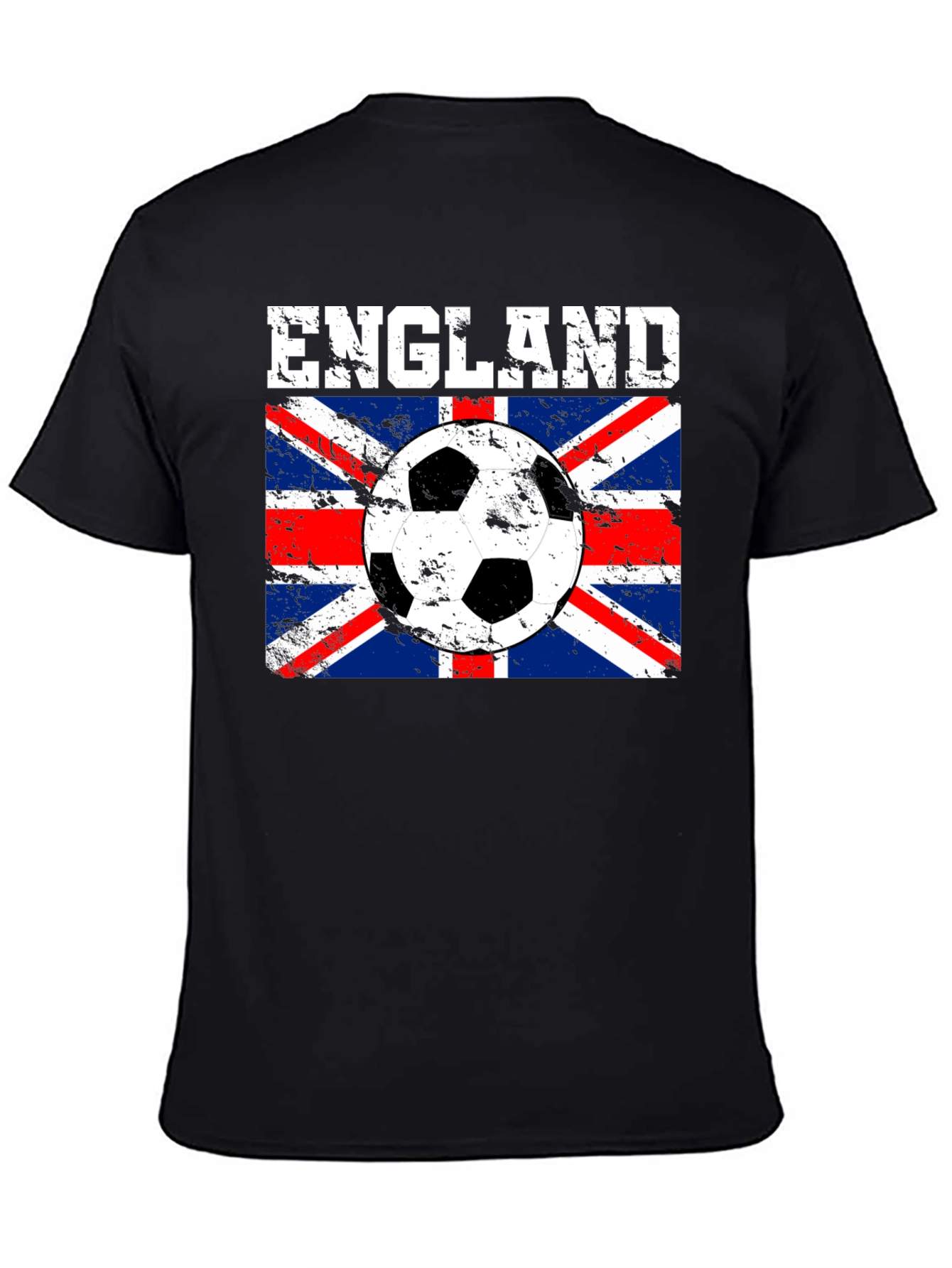 England Soccer Flag Graphic T-Shirt