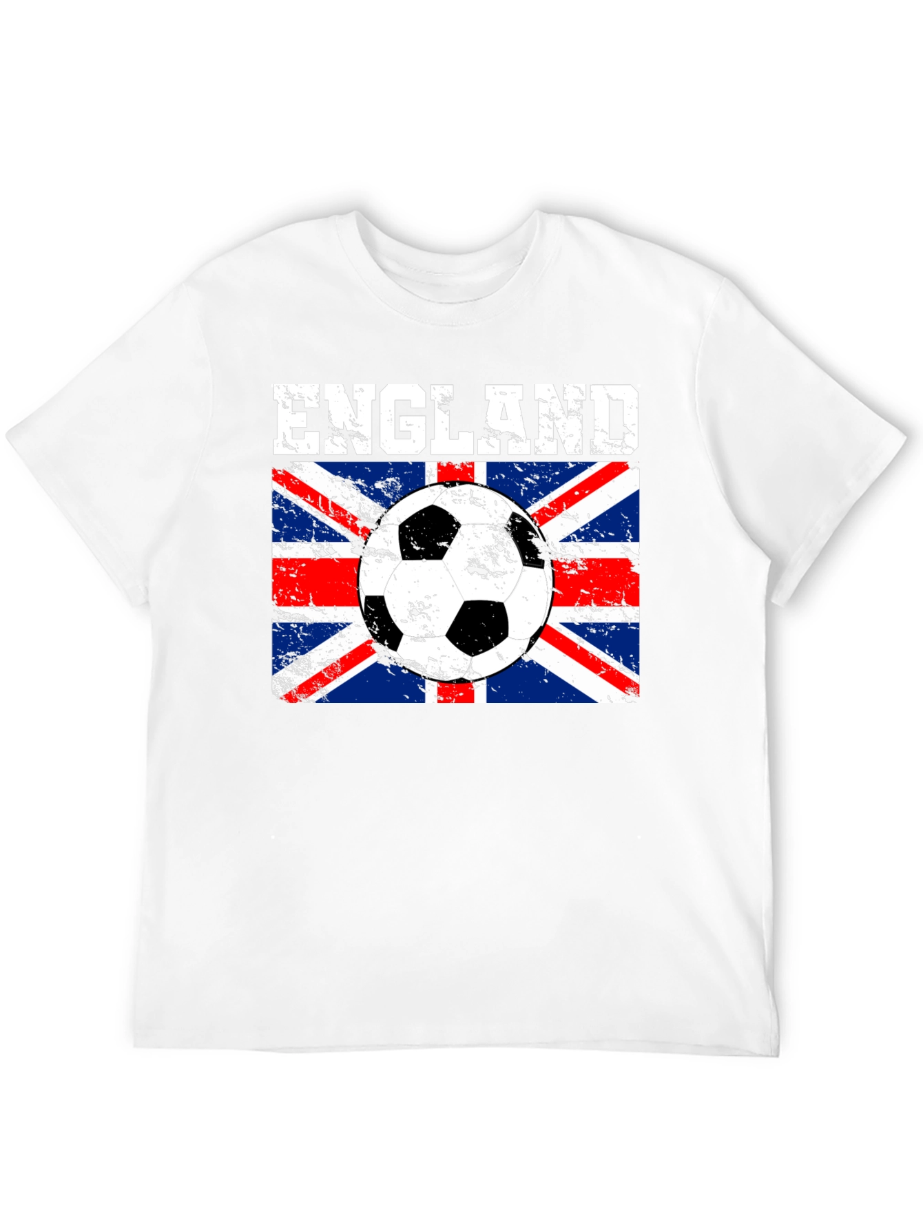 England Soccer Flag Graphic T-Shirt