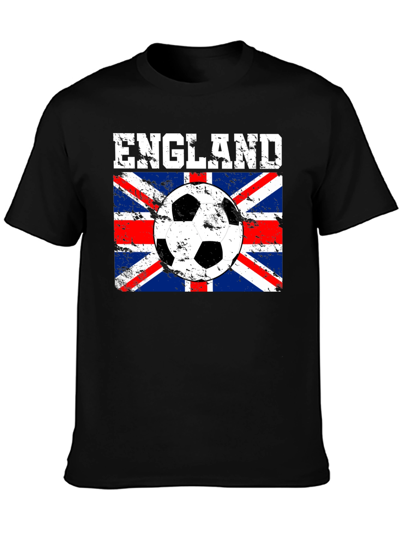 England Soccer Flag Graphic T-Shirt