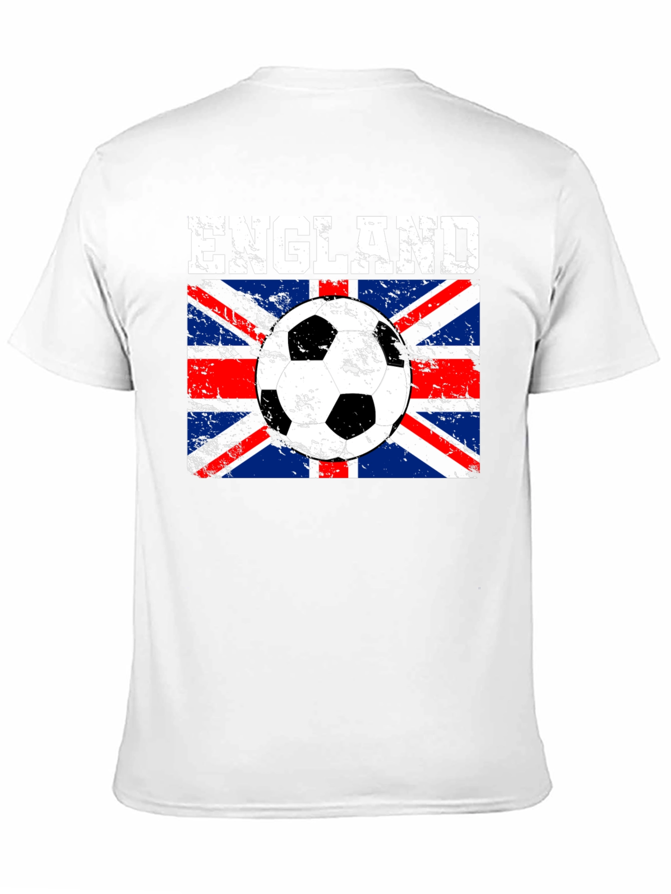 England Soccer Flag Graphic T-Shirt