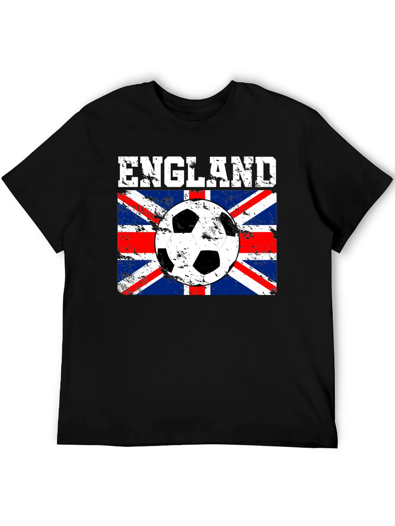 England Soccer Flag Graphic T-Shirt