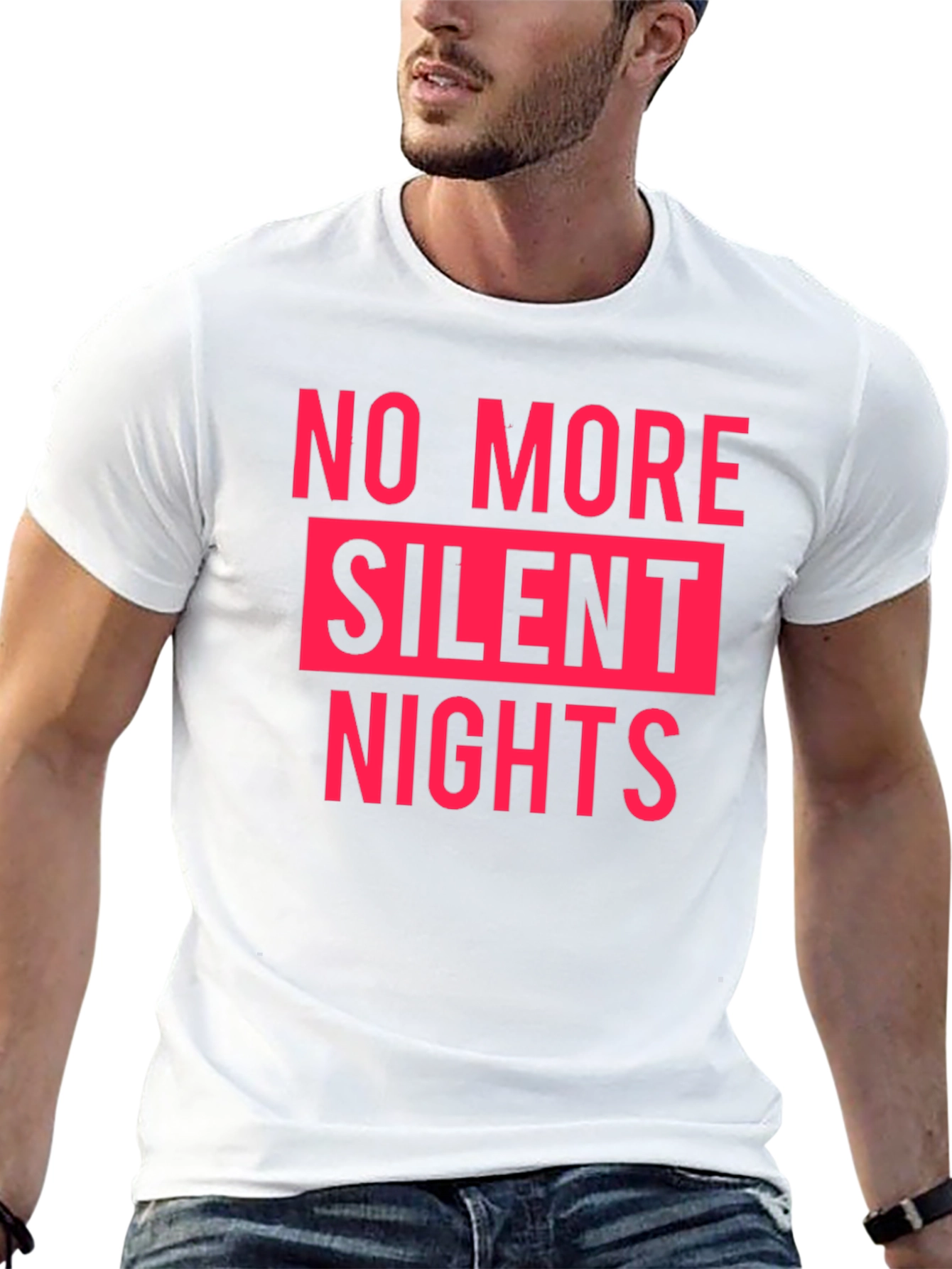 No More Silent Nights Graphic Tee