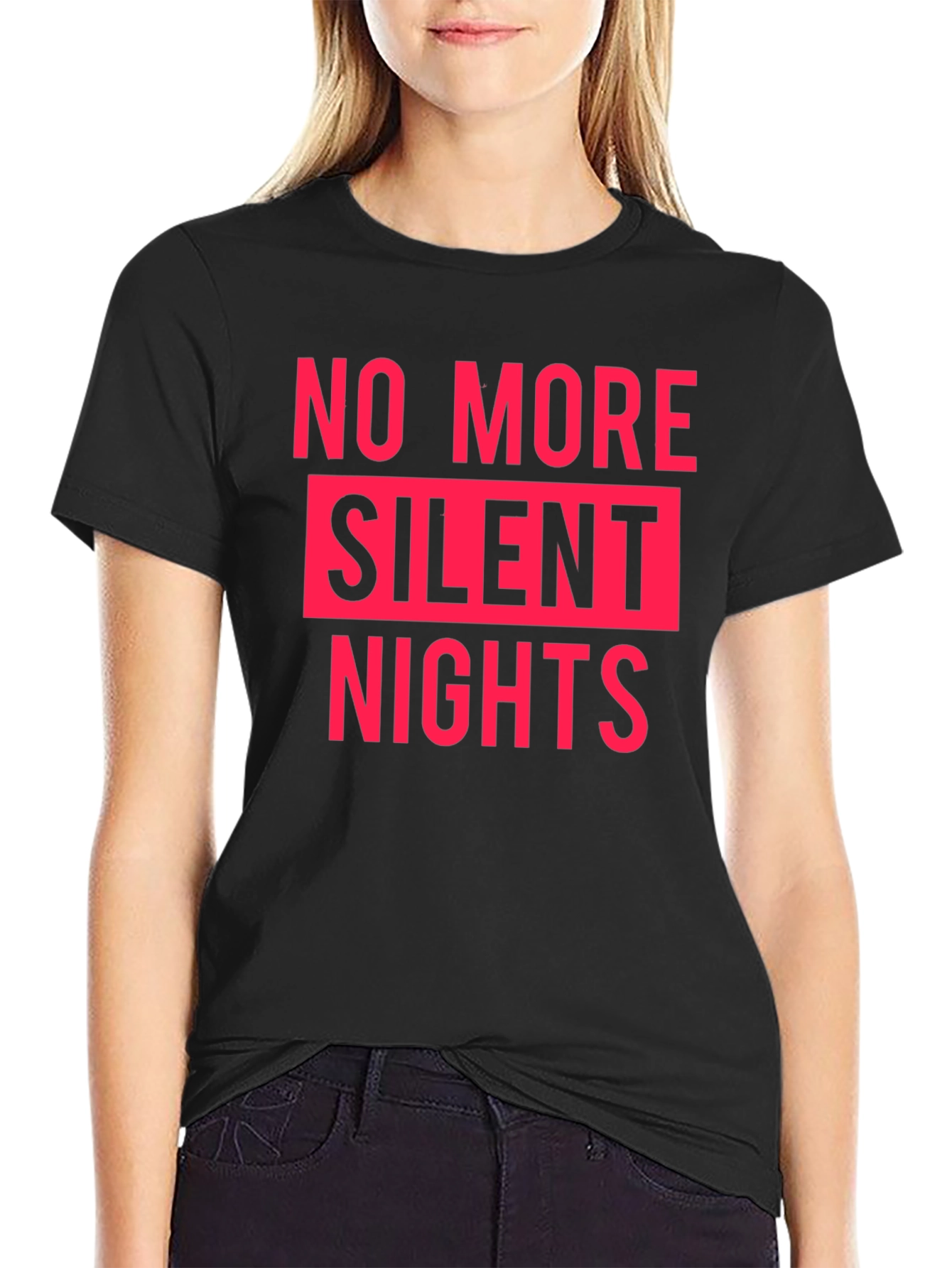 No More Silent Nights Graphic Tee