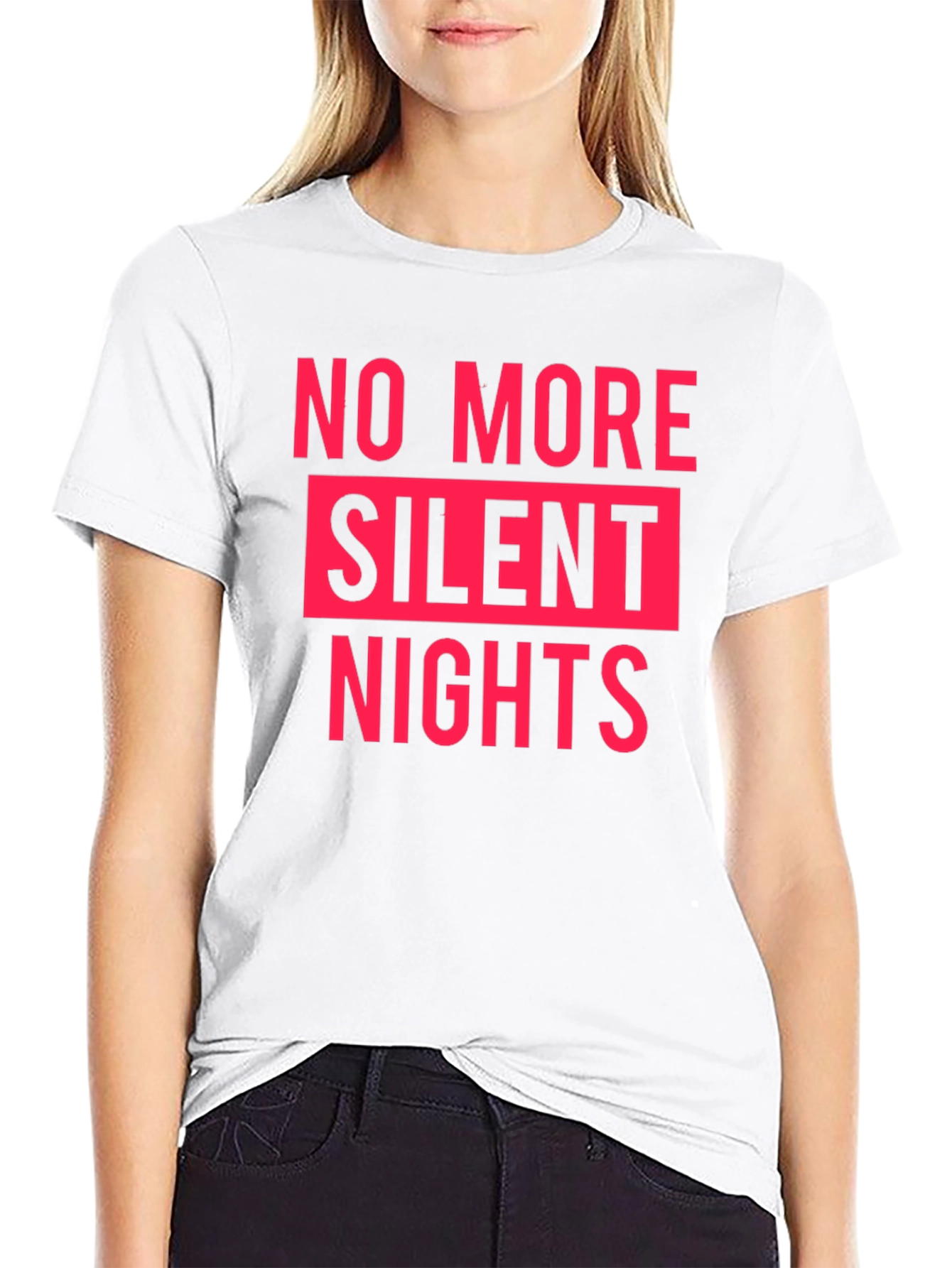 No More Silent Nights Graphic Tee