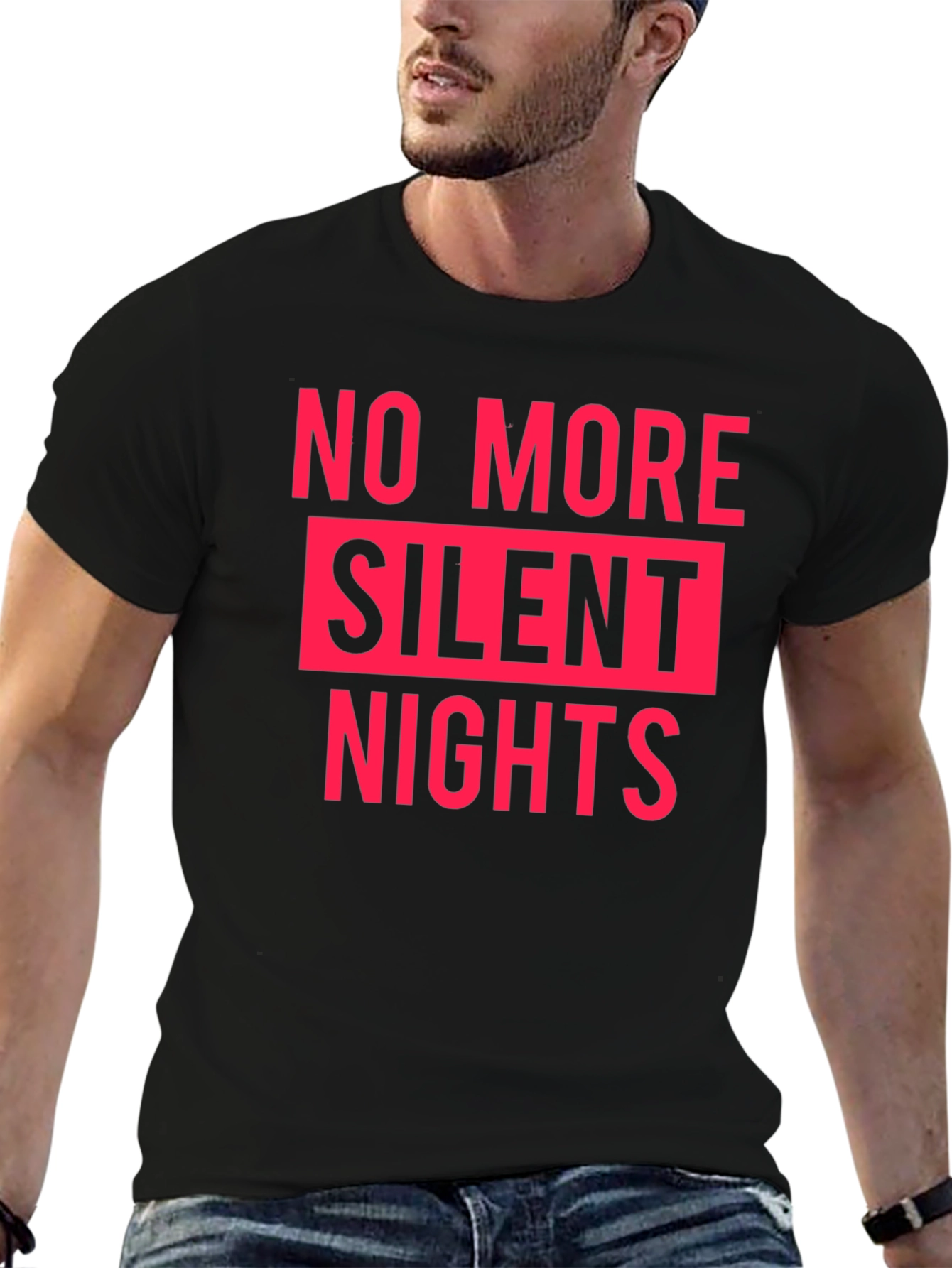 No More Silent Nights Graphic Tee