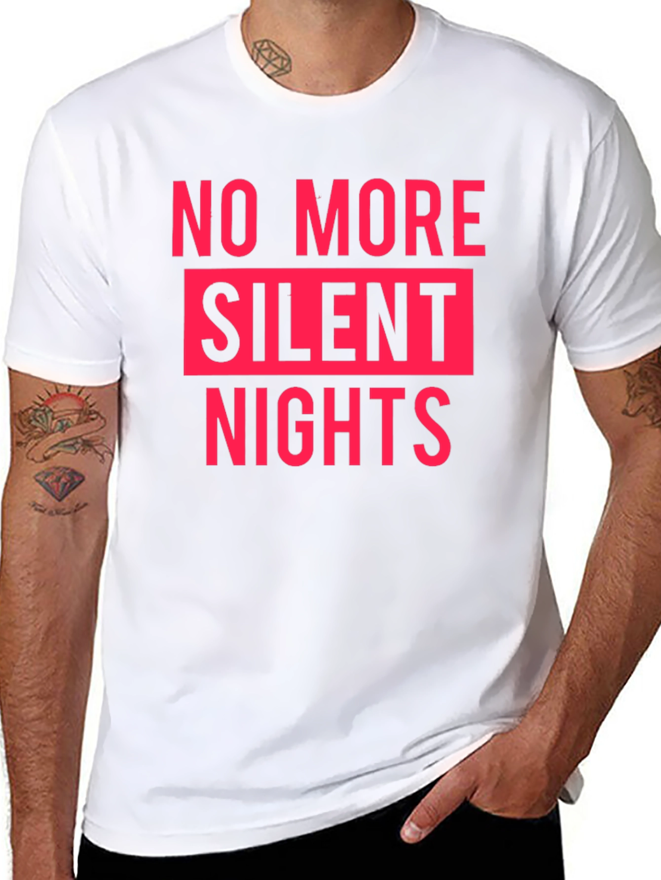 No More Silent Nights Graphic Tee
