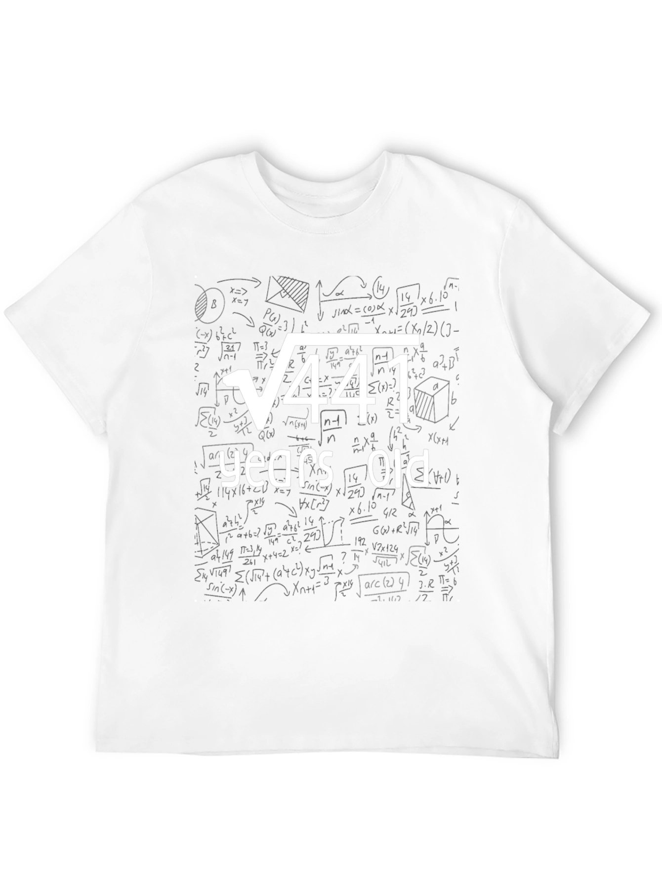 Square Root of 441 - 21st Birthday T-Shirt