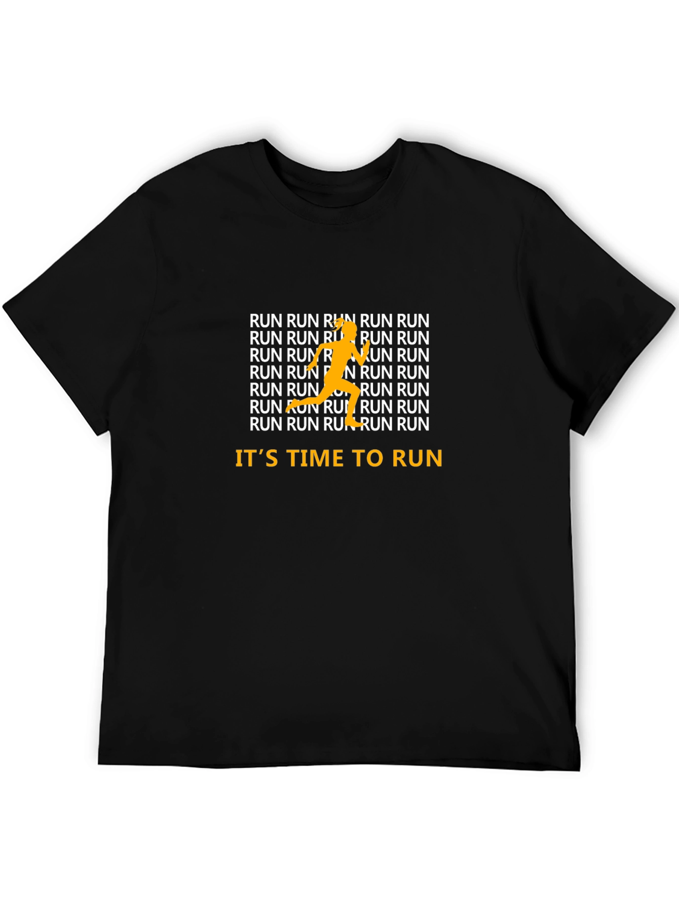 Run T-Shirt: Time to Run Graphic Tee