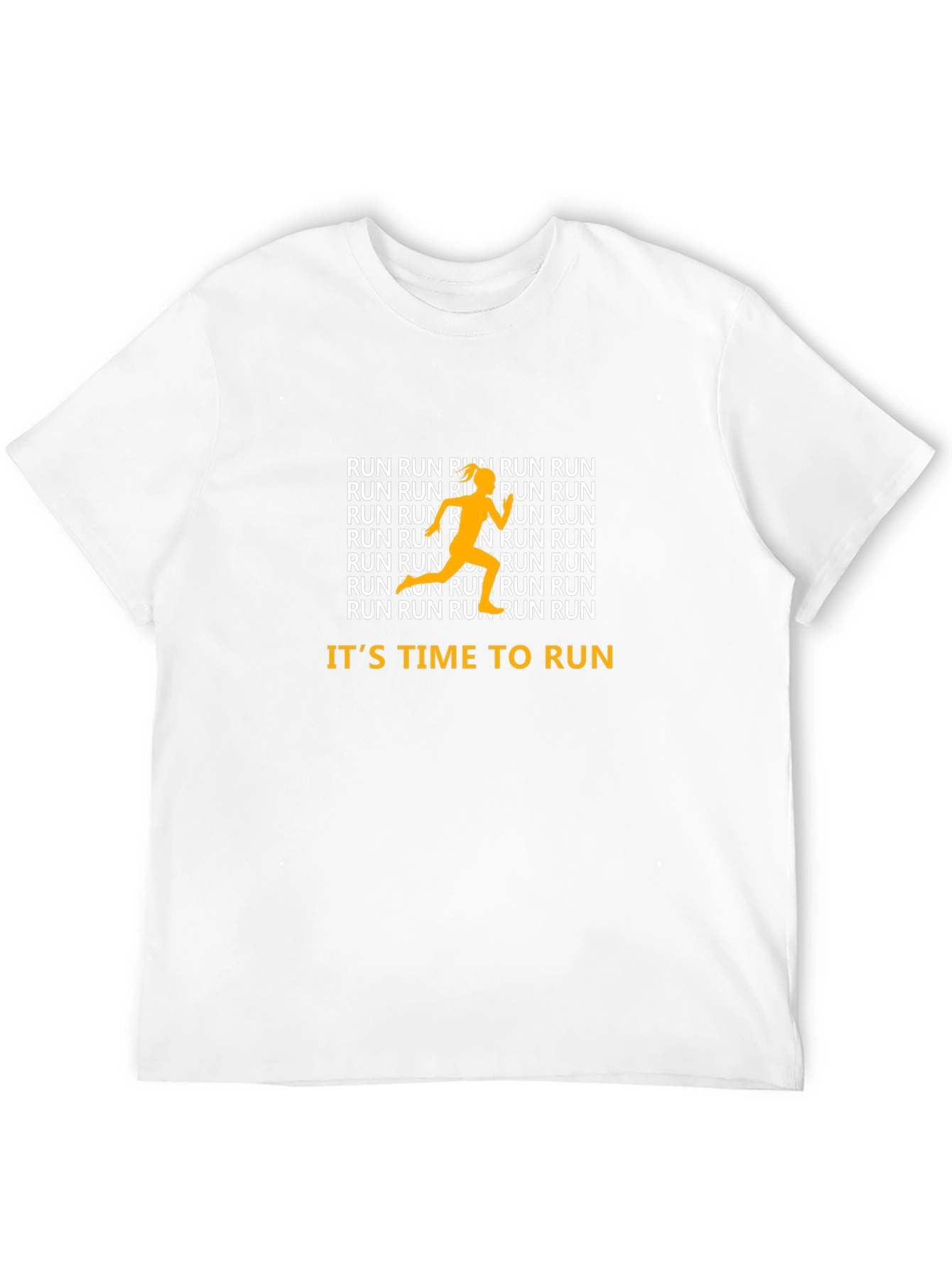 Run T-Shirt: Time to Run Graphic Tee