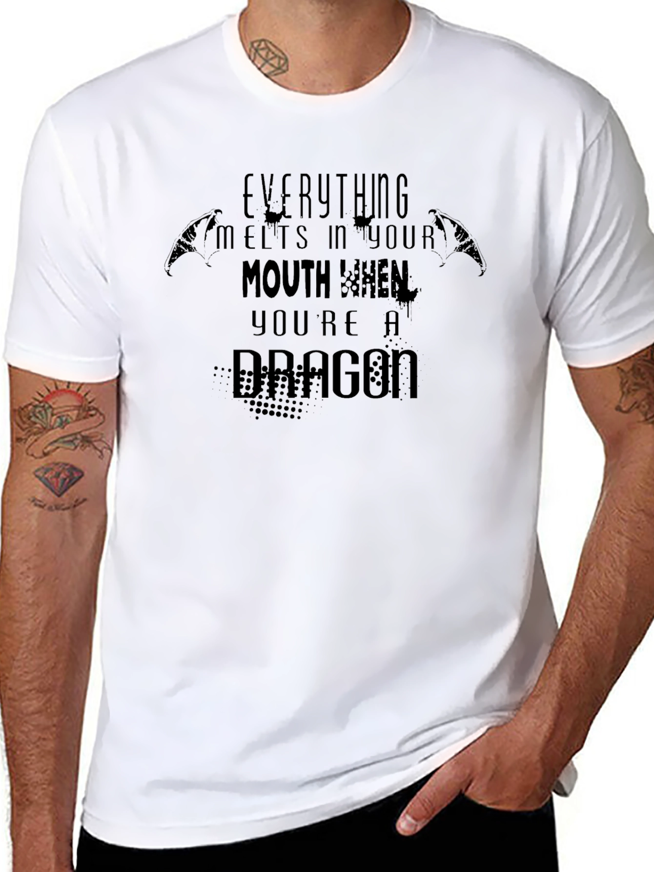 Dragon T-Shirt - Everything Melts In Your Mouth