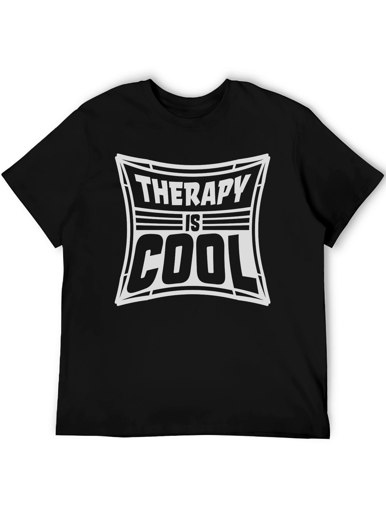 Therapy Is Cool Graphic Tee - Comfort Fit