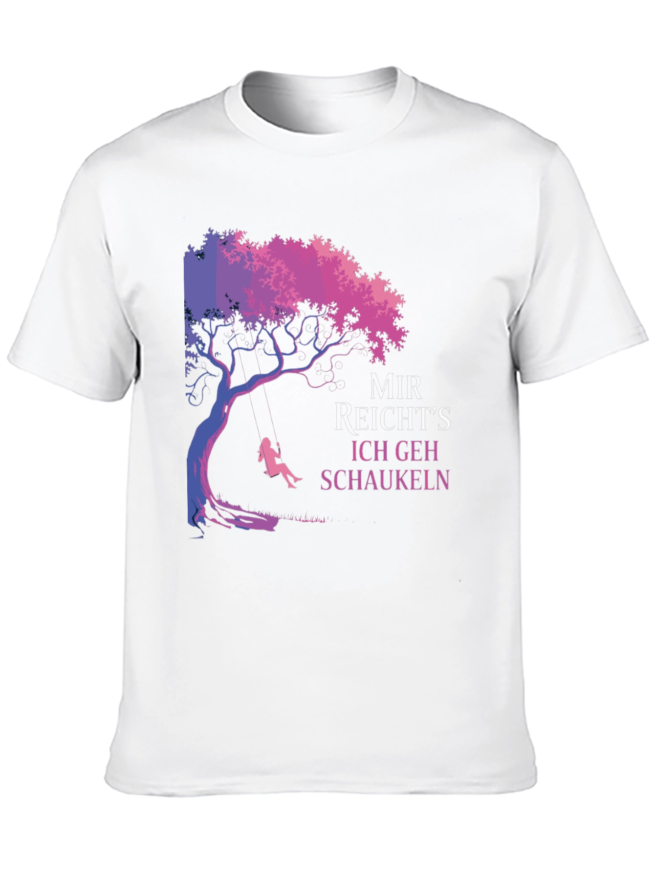 Mir Reichts Ich Geh Schaukeln Tree Swing Graphic Tee