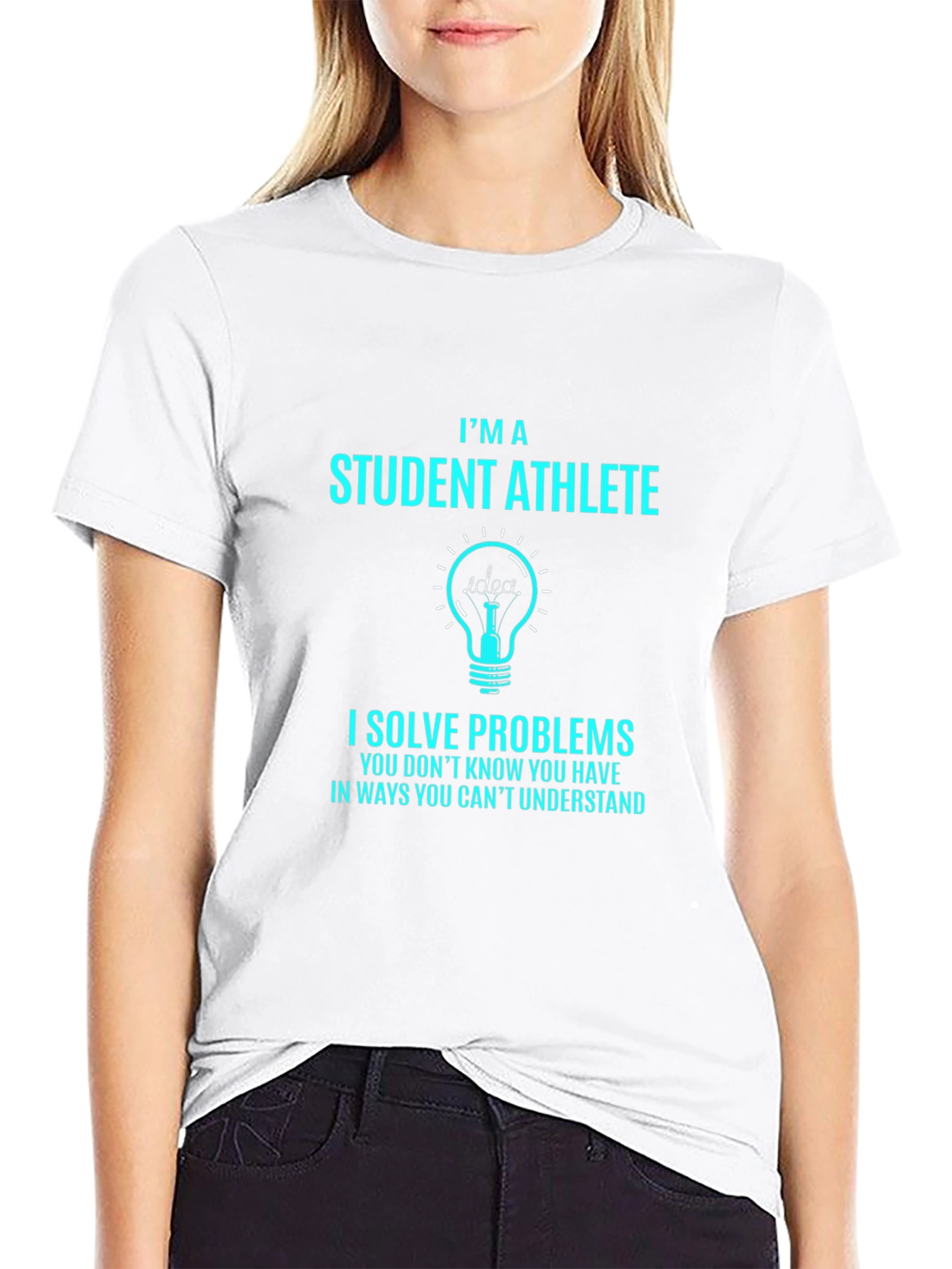 Student Athlete Problem Solver Graphic T-Shirt