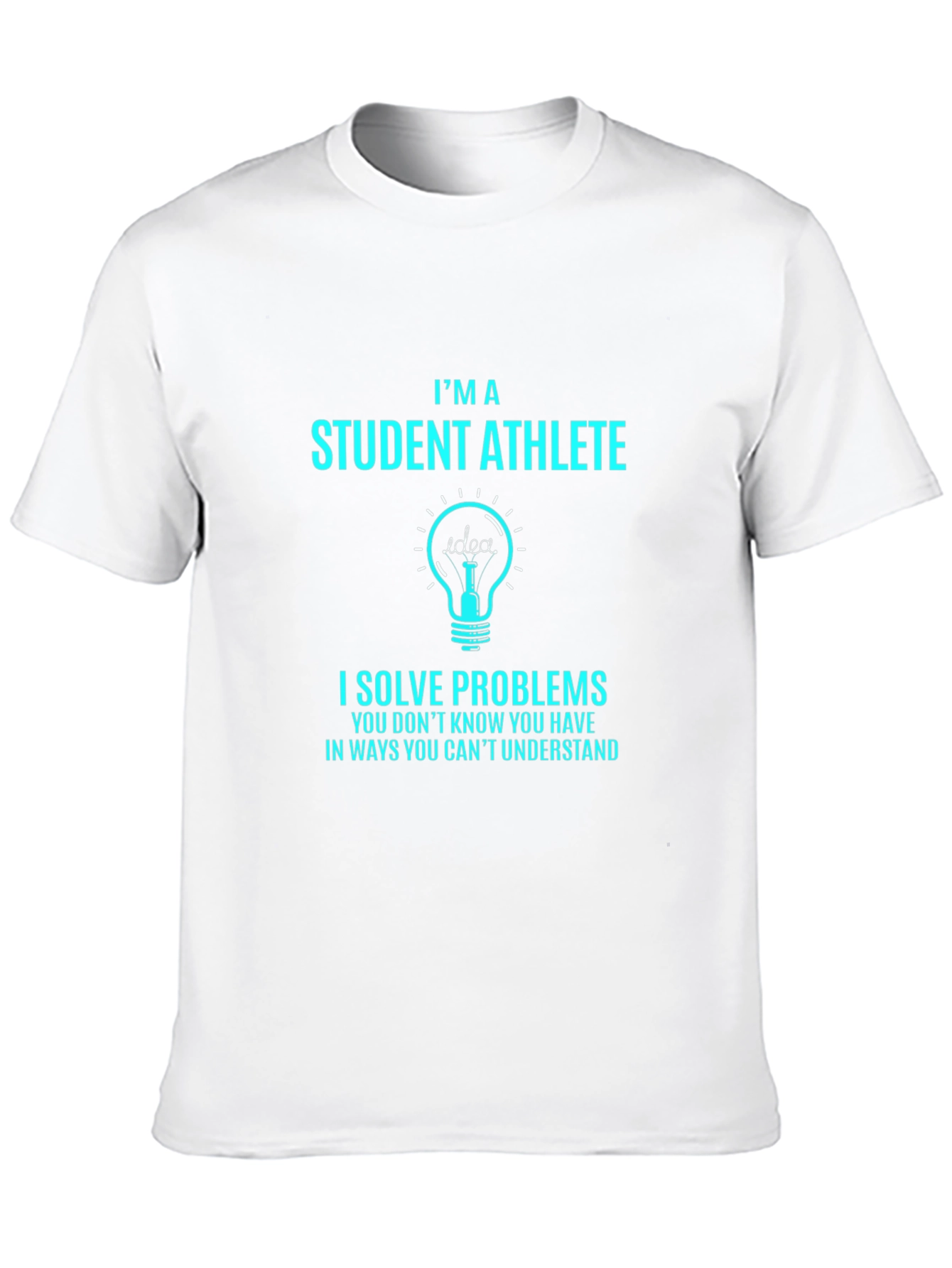 Student Athlete Problem Solver Graphic T-Shirt