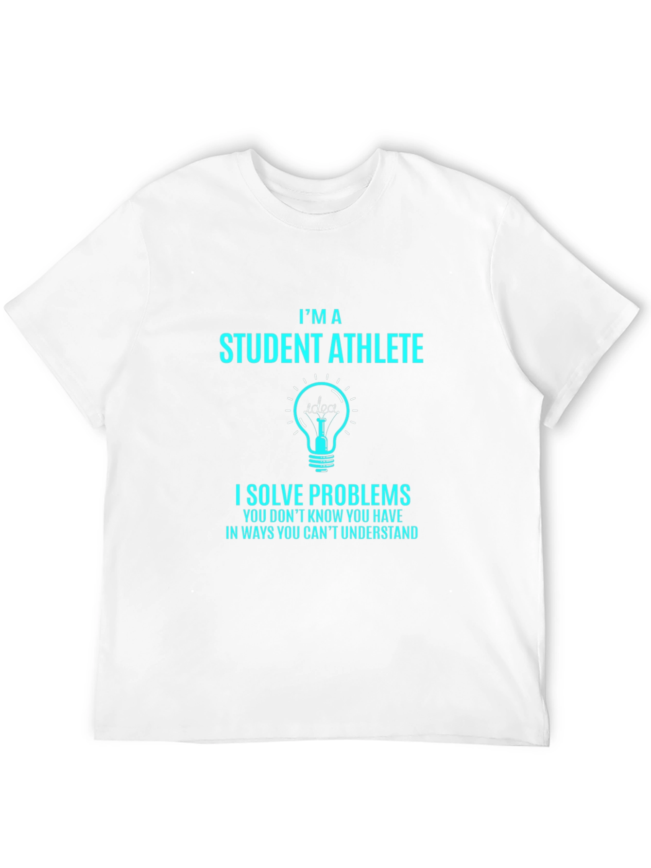 Student Athlete Problem Solver Graphic T-Shirt